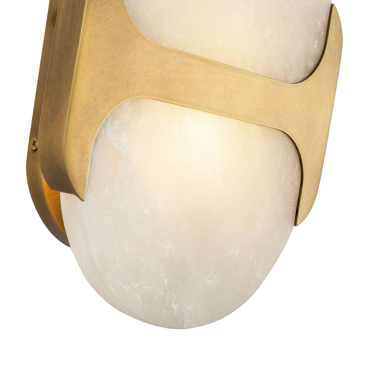 Ulthaora Double Globe Alabaster Wall Light - Neutralighting