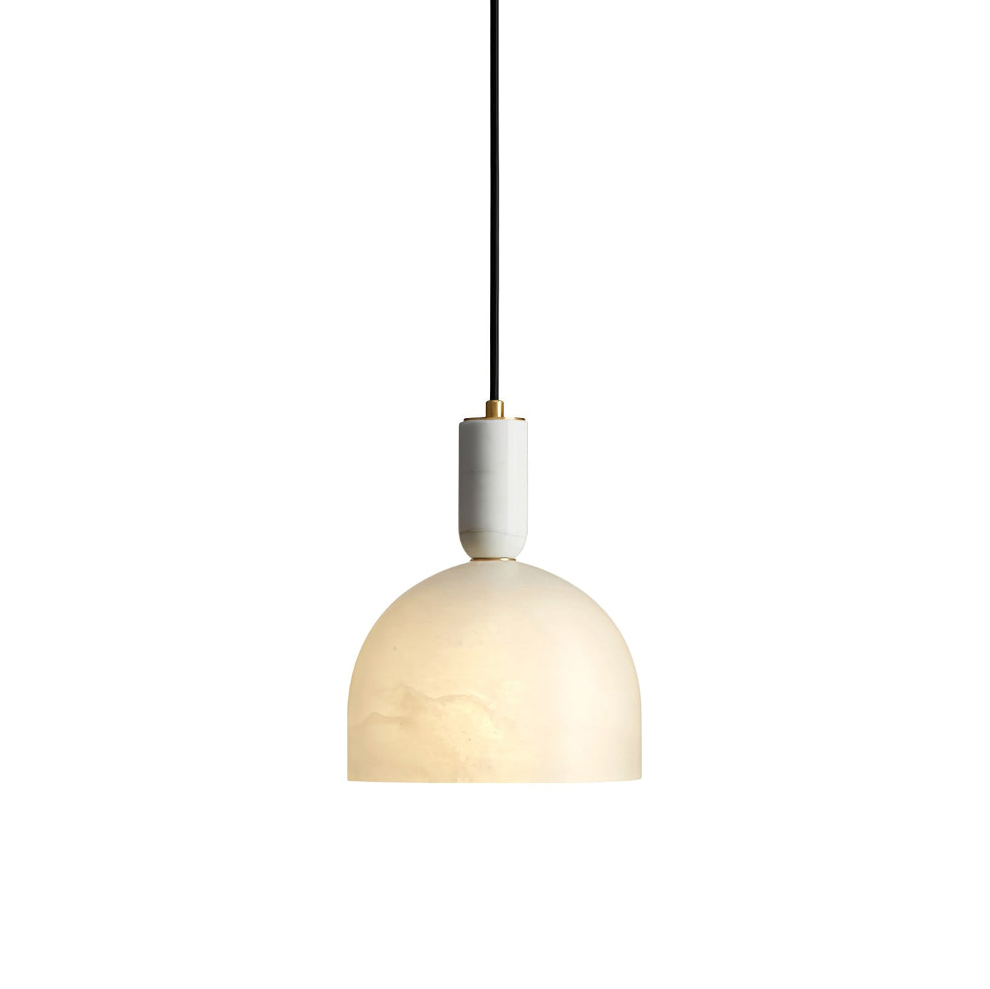 Ulcaris Modern Minimalist Alabaster Pendnat Light - Lamp Copper