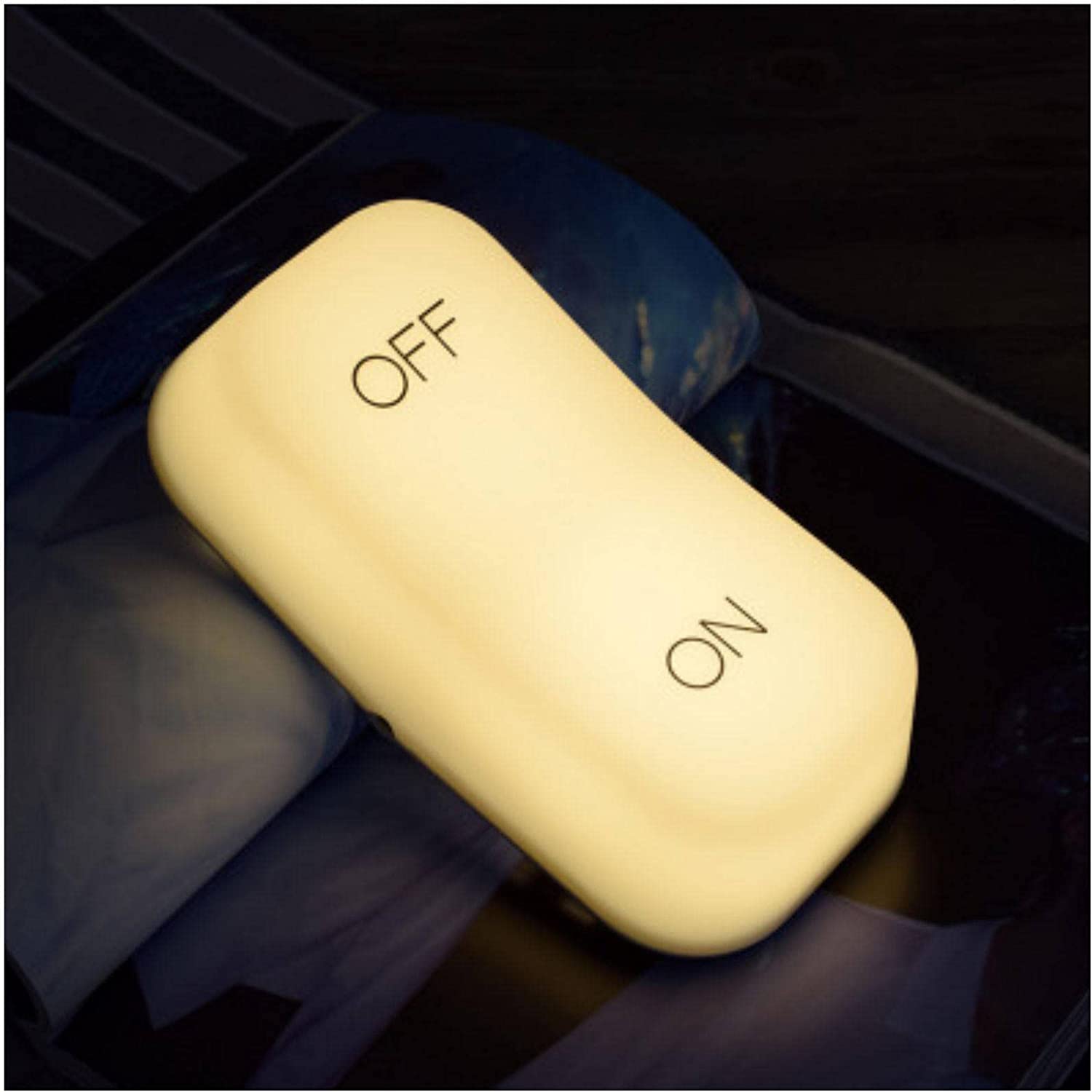 On-Off Gravity Senaor Night Lamp (built-in battery) - Lamp Copper