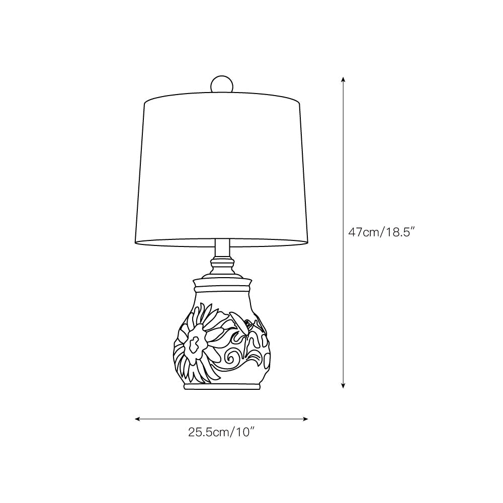 Oneach Retro Table Lamp - Lamp Copper