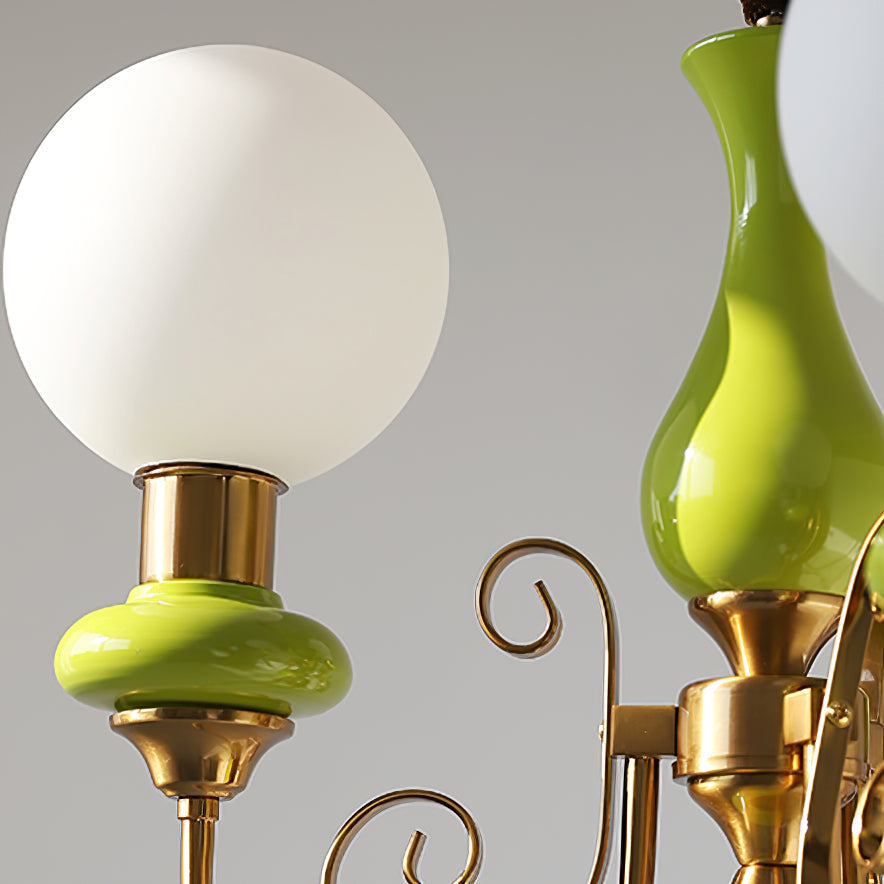 Valentina Moderno Creativo Lampadari Vetro Metallo Sala de Pranzo