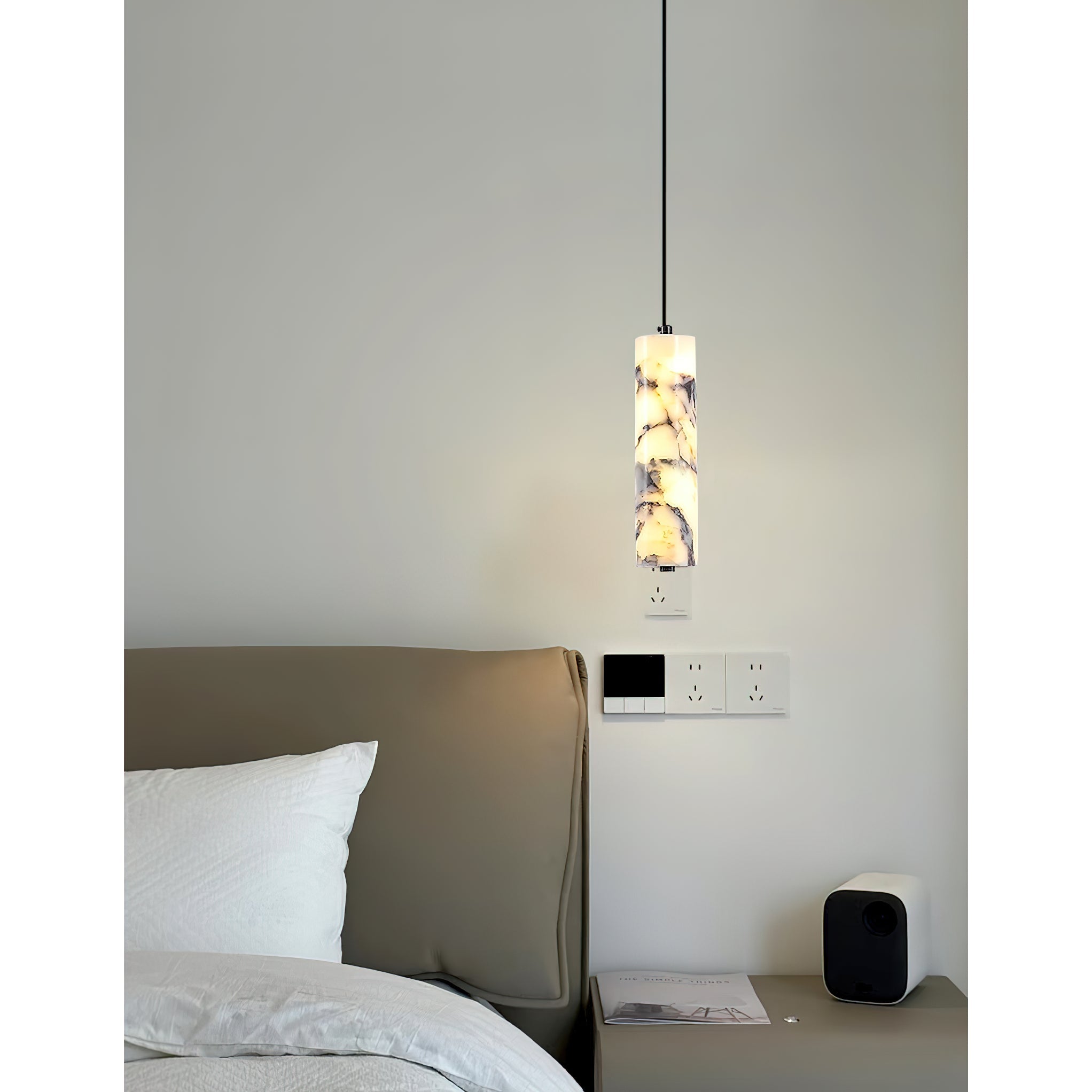 Sysilan Modern Minimalist Marble Pendant Lamp - Lamp Copper