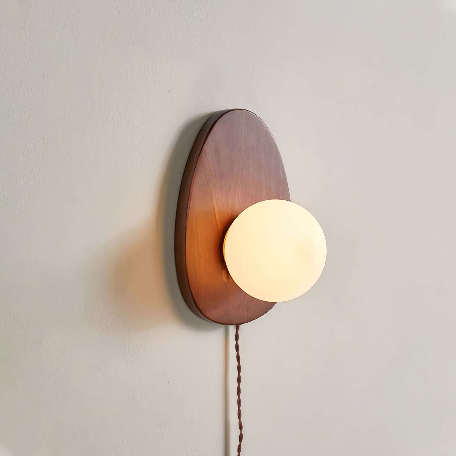 Muto Lampada da Parete Pebble Glow