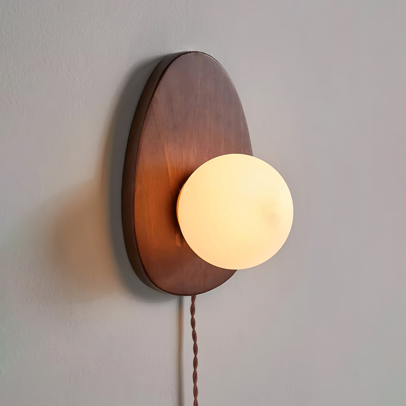 Muto Lampada da Parete Pebble Glow