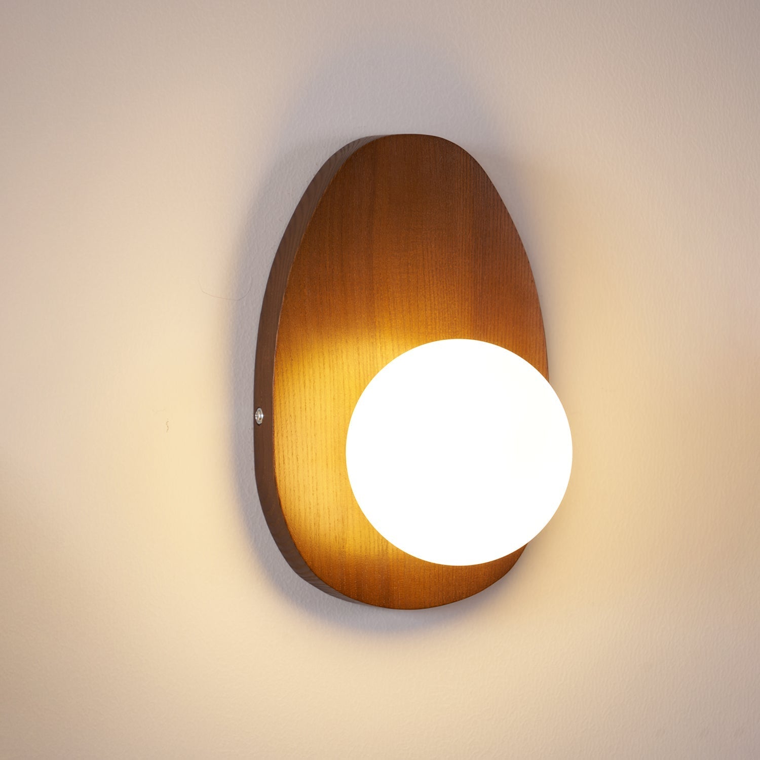Muto Lampada da Parete Pebble Glow
