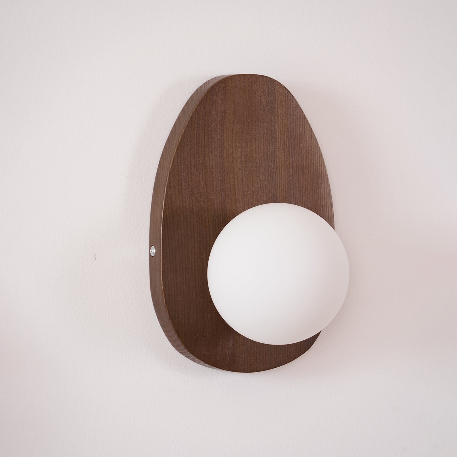 Orba Walnut Wall Lamp - Blowlighting