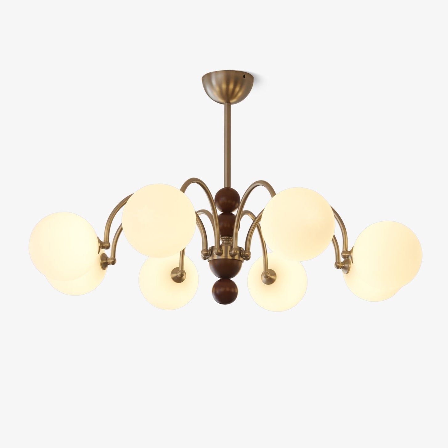 Orbital Curve Chandelier - Blowlighting