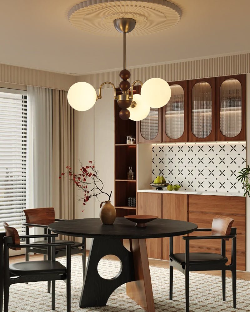 Orbital Curve Chandelier - Blowlighting