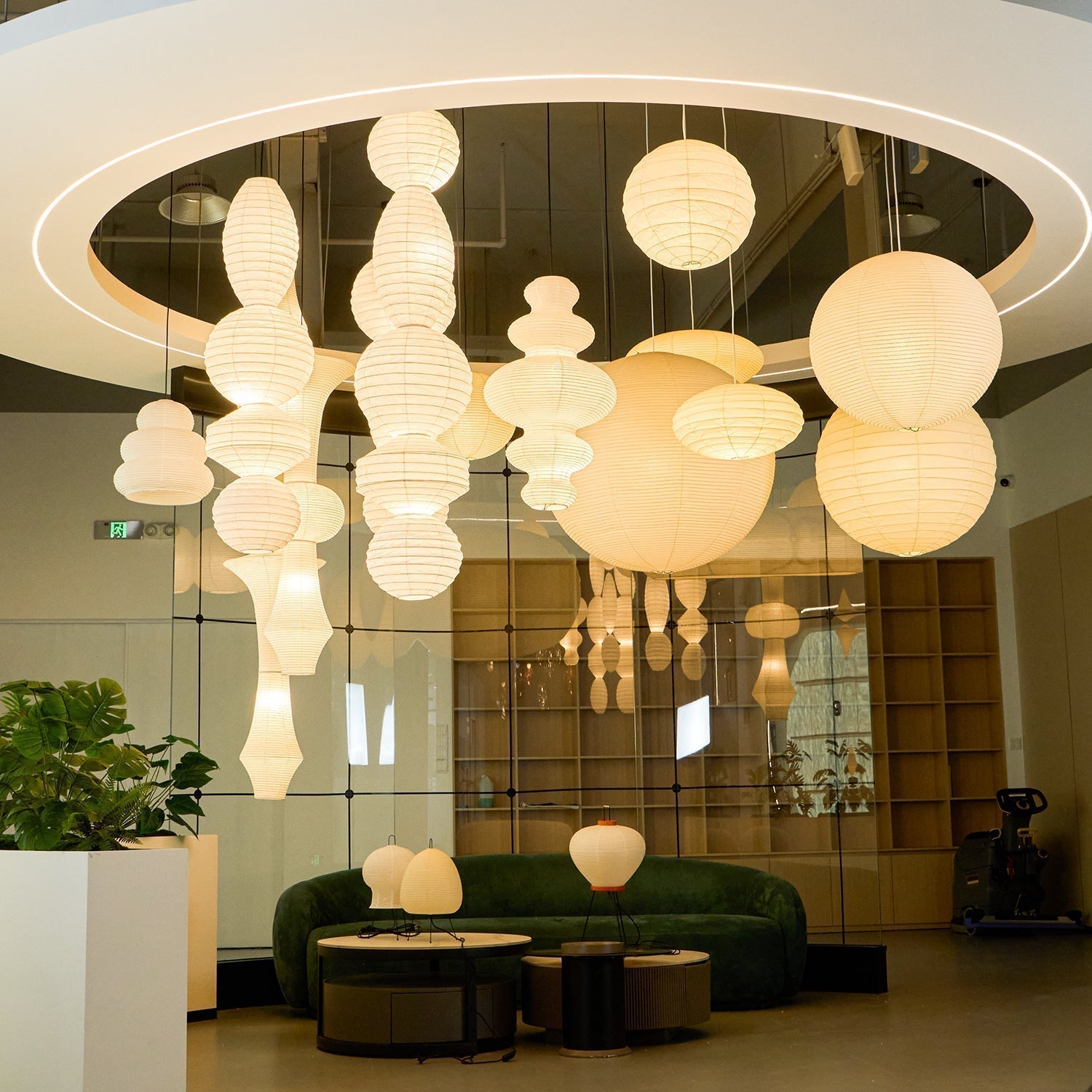 Ori Lantern Series Pendant Lamp - Blowlighting