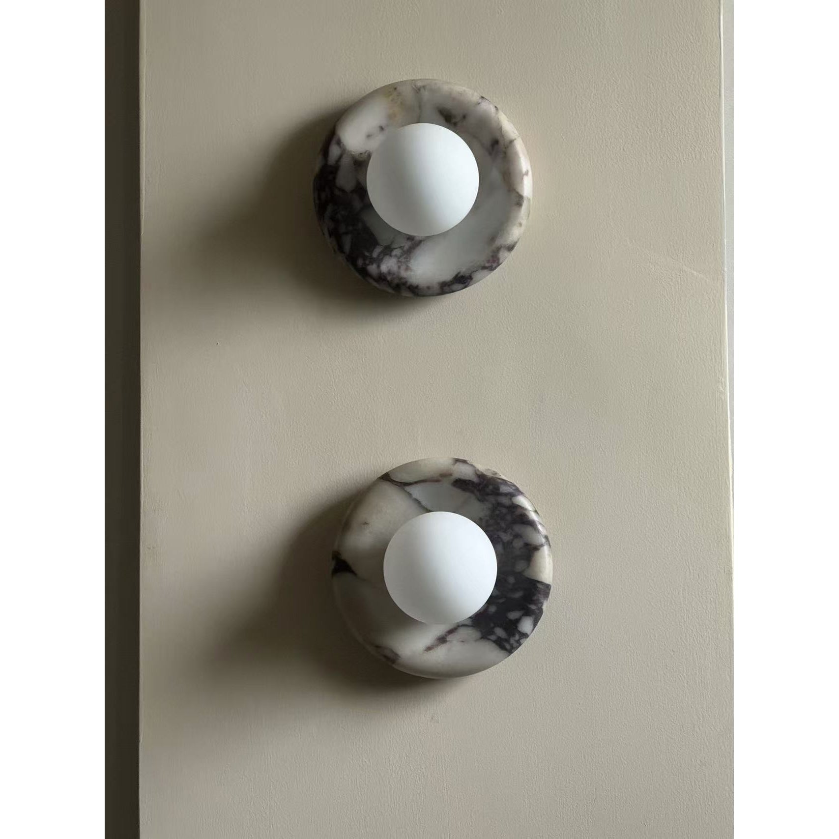 Avi Sconces da Parete Interna in Marmo