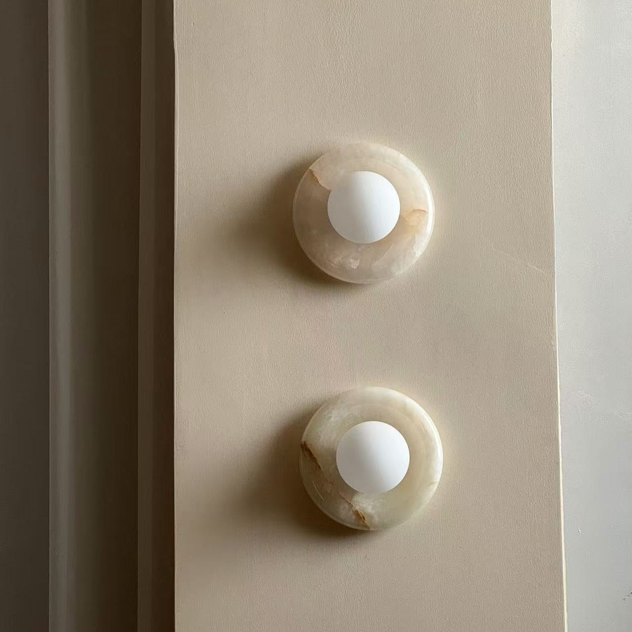 Avi Sconces da Parete Interna in Marmo