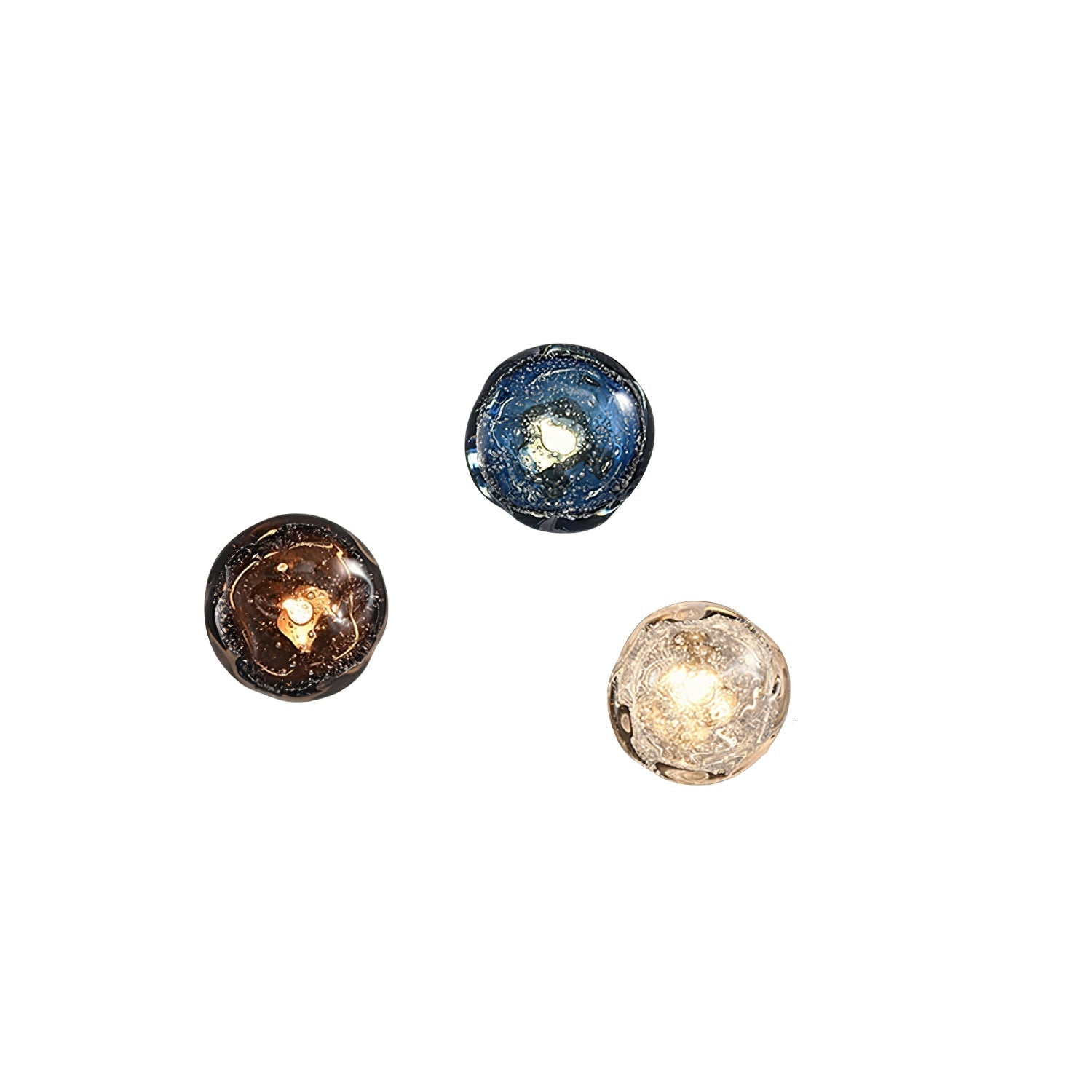 Orrin Molten Glass Wall Light - Blowlighting