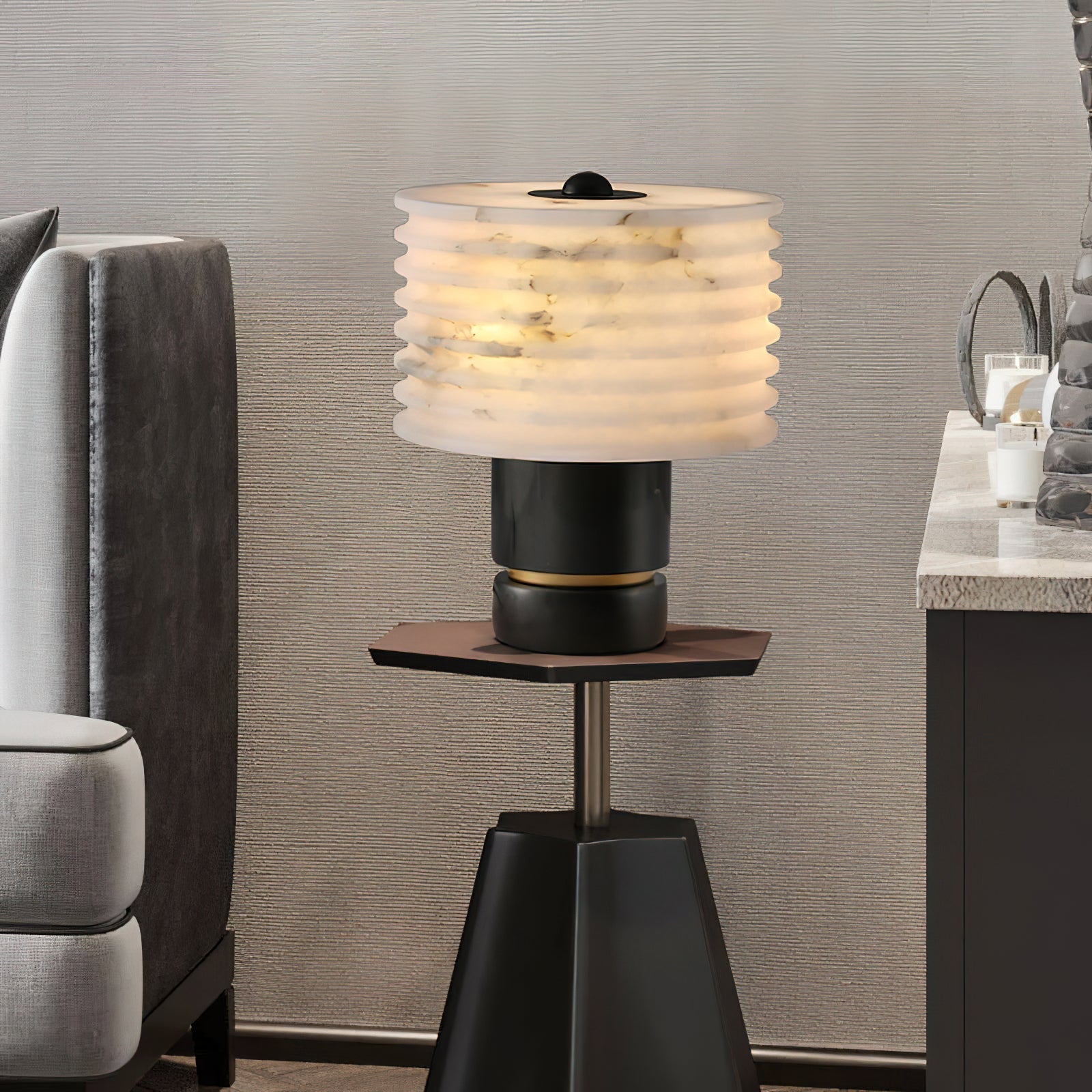 Outela Table Lamp - Lamp Copper