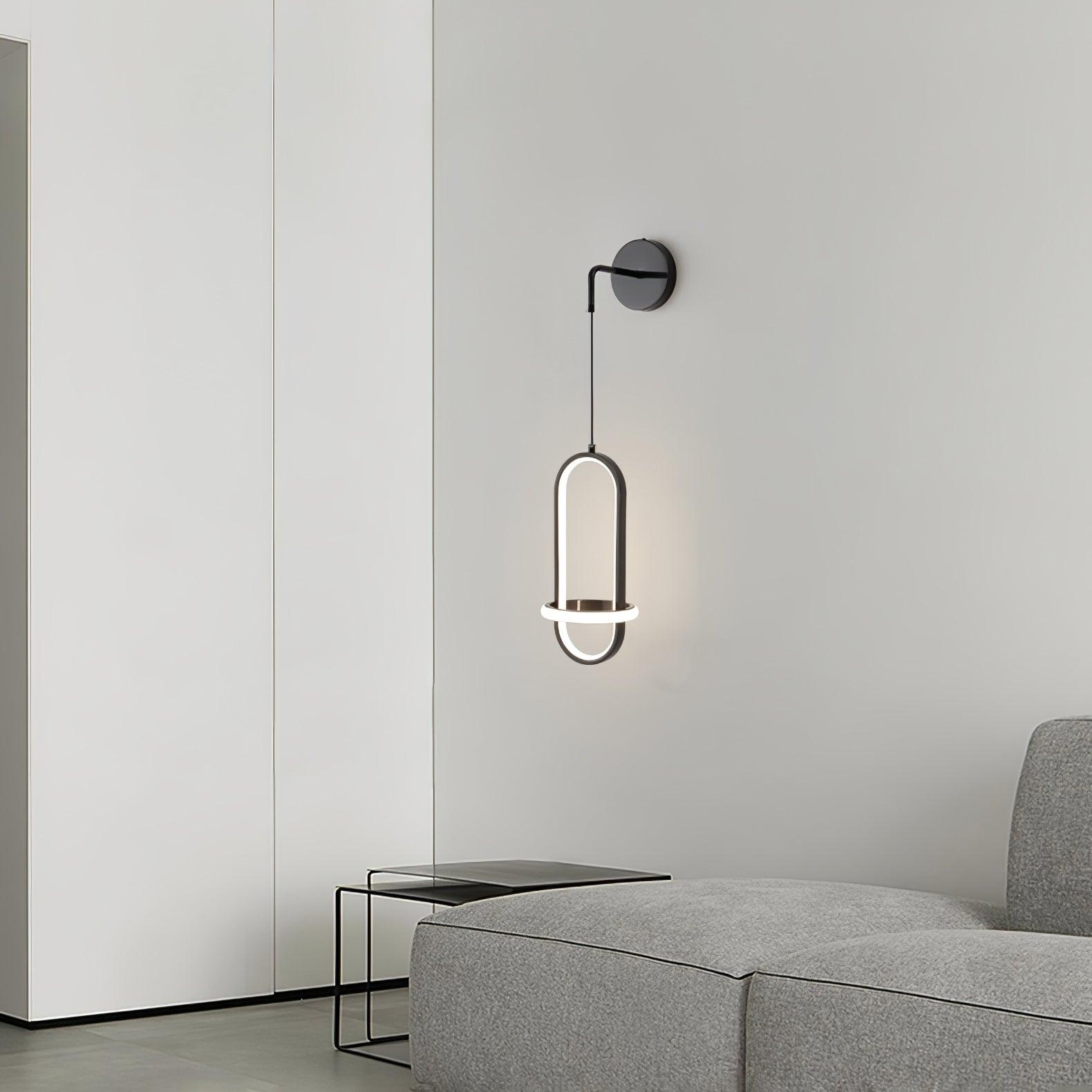 Oval Brass Wall Light - Blowlighting