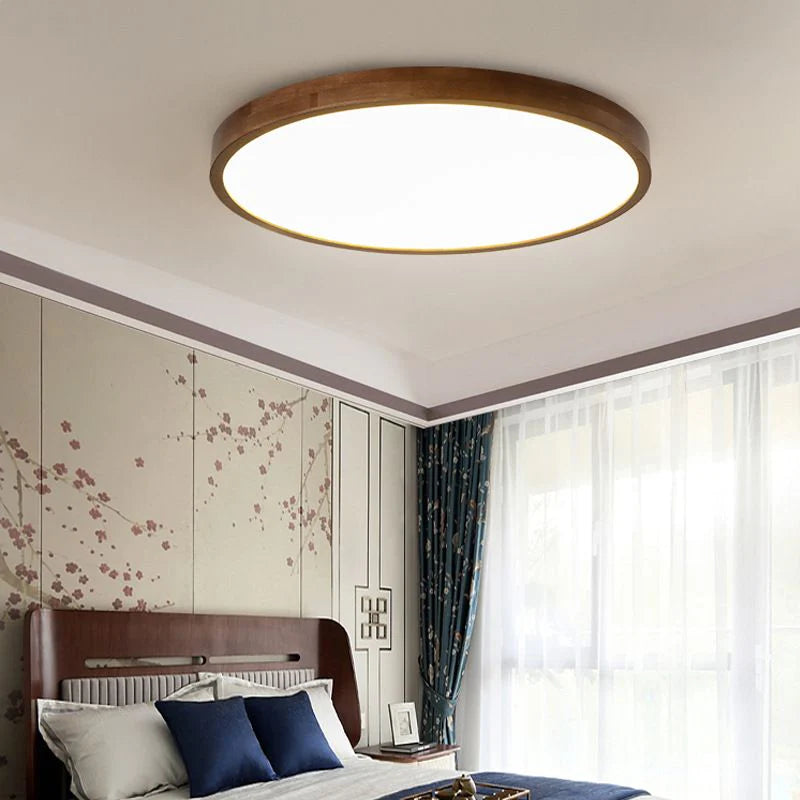 Muto Moderno LED Geometriche Plafoniere Legno/Acrilico Sala da Pranzo