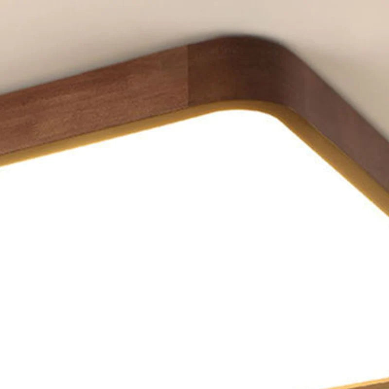 Muto Moderno LED Geometriche Plafoniere Legno/Acrilico Sala da Pranzo