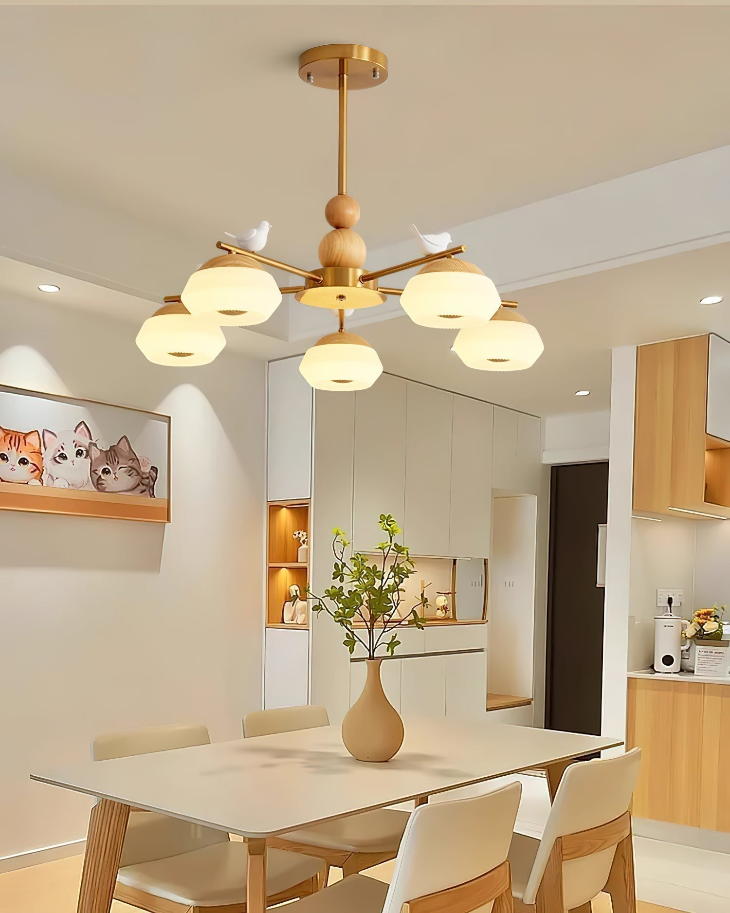 Ozawa Chandelier - Blowlighting