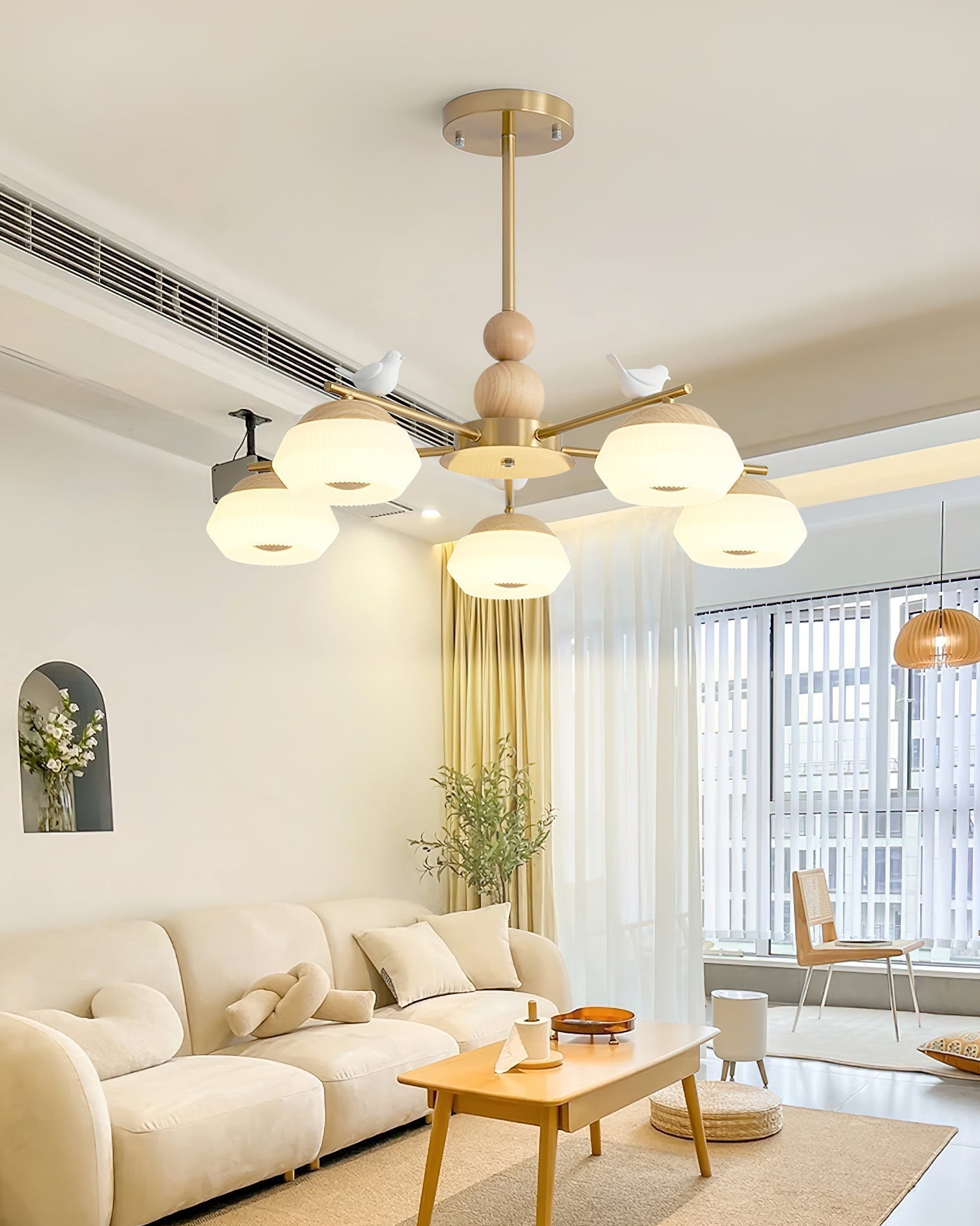 Ozawa Chandelier - Blowlighting