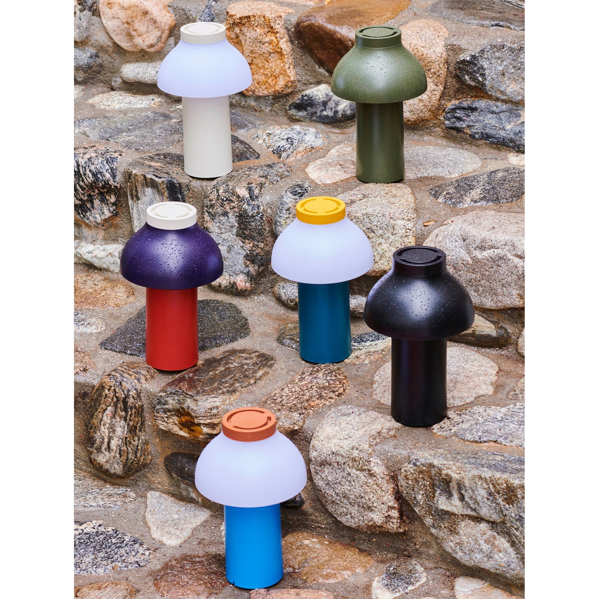 PC Portable Table Lamp (Built-in Battery) - Lamp Copper