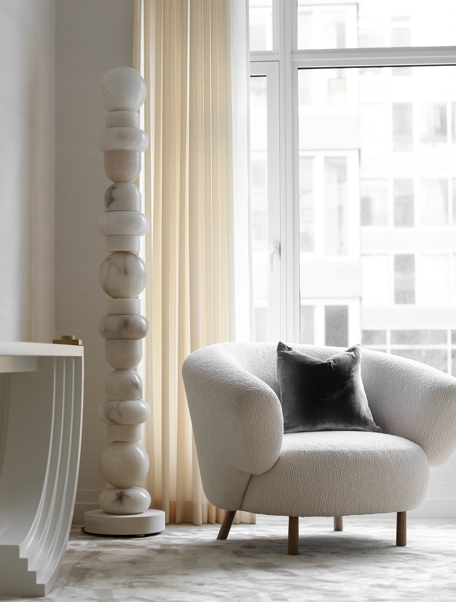 Pagoda Floor Lamp - Lamp Copper