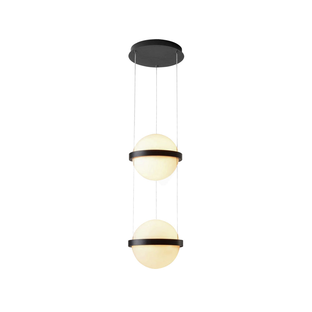 Vacaria Modern Minimalist Metal Plastic Pendant Lamp - Lamp Copper