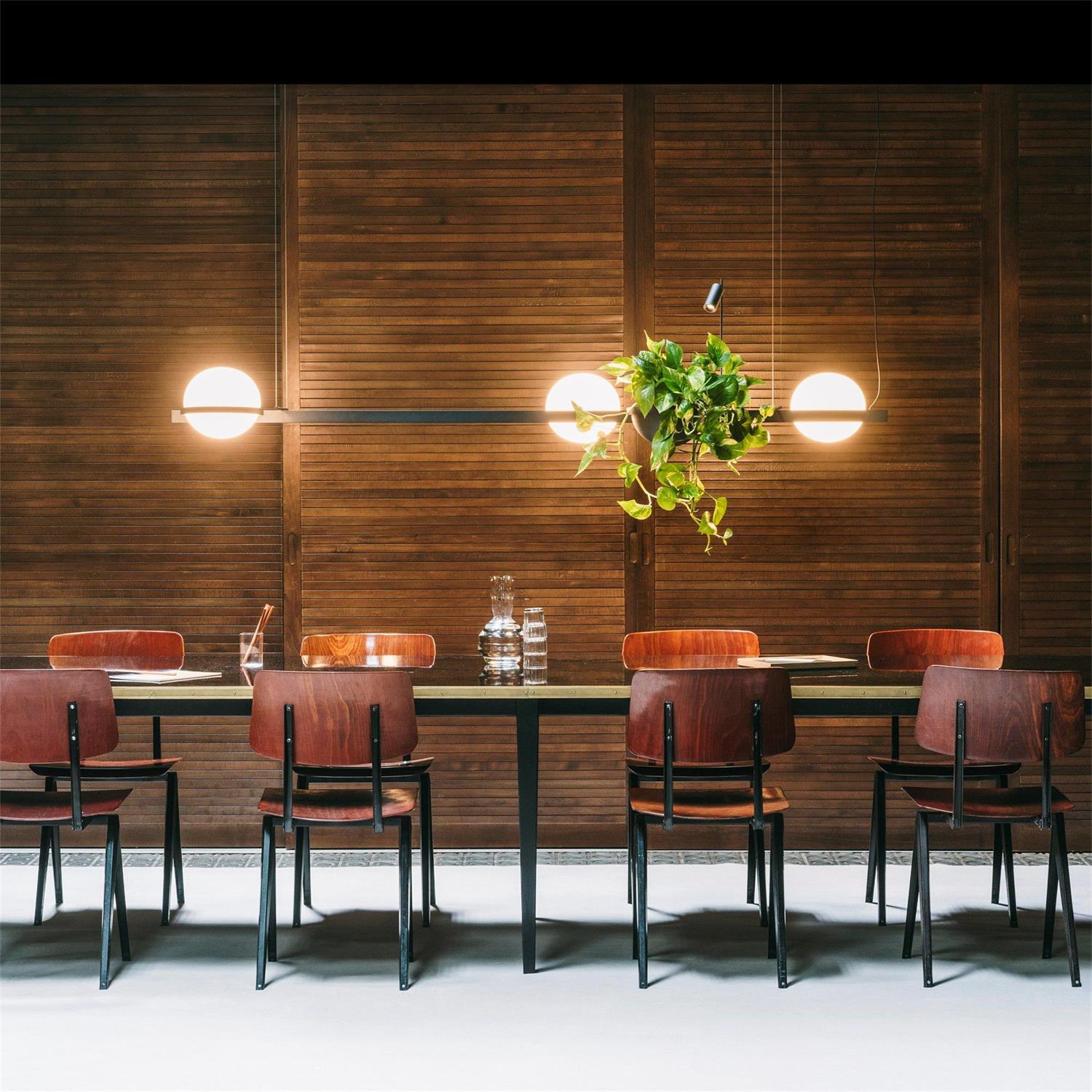 Vacaria Modern Minimalist Metal Plastic Pendant Lamp - Lamp Copper