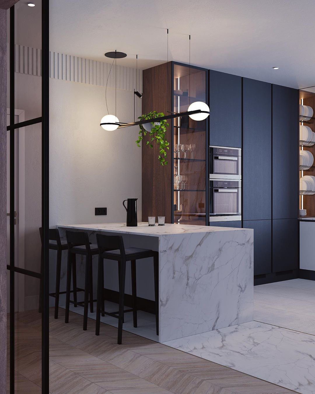 Vacaria Modern Minimalist Metal Plastic Pendant Lamp - Lamp Copper