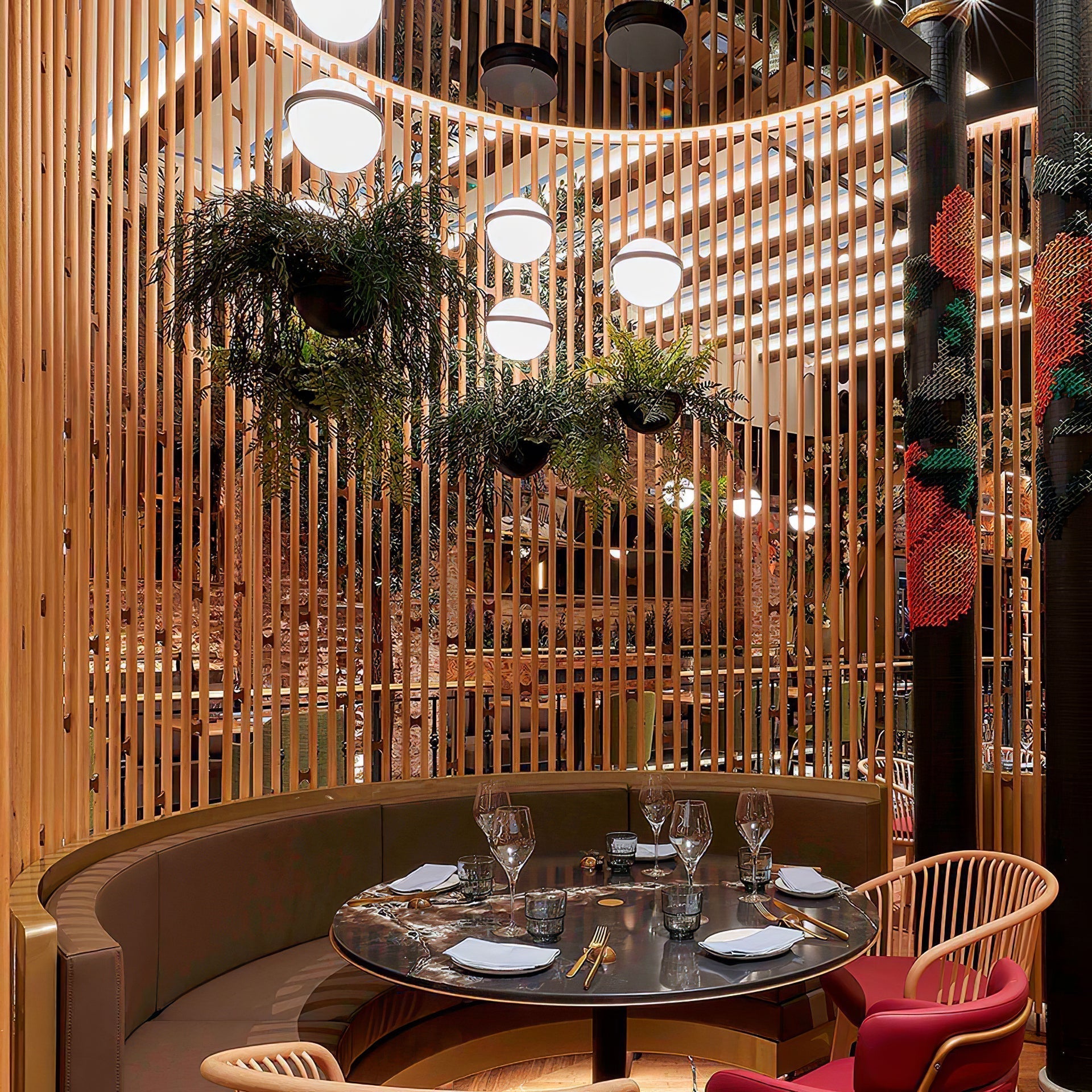 Vacaria Modern Minimalist Metal Plastic Pendant Lamp - Lamp Copper