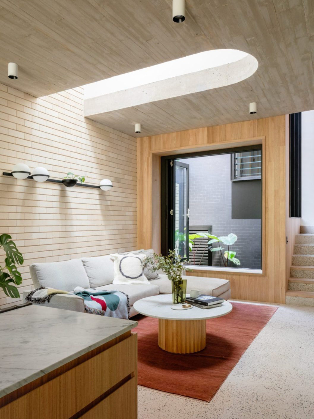 Olthaarae Modern Minimalist Plastic Metal Wall Lamp - Lamp Copper