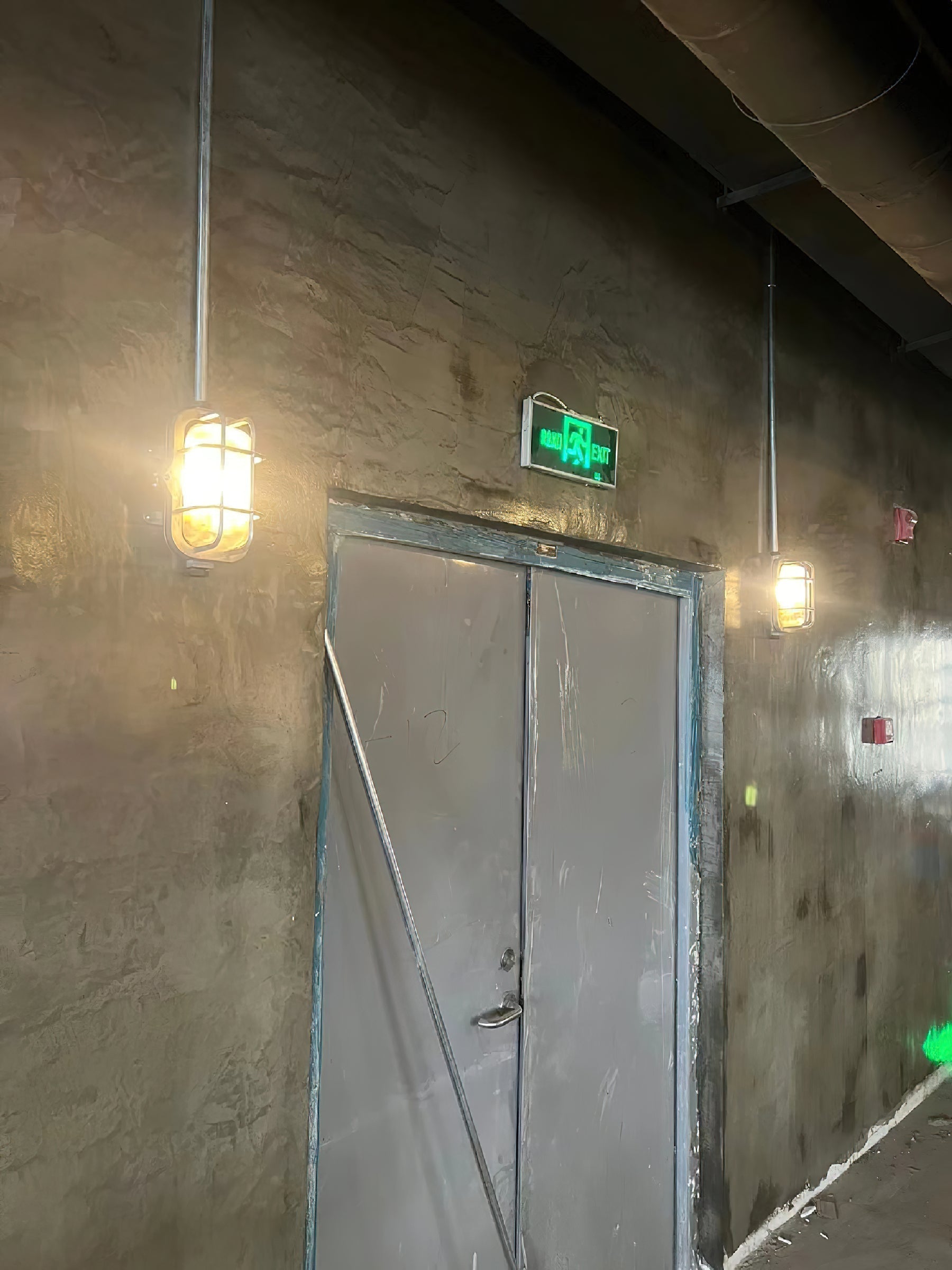 Omirara Unique Traditional Glass Wall Light - Lamp Copper