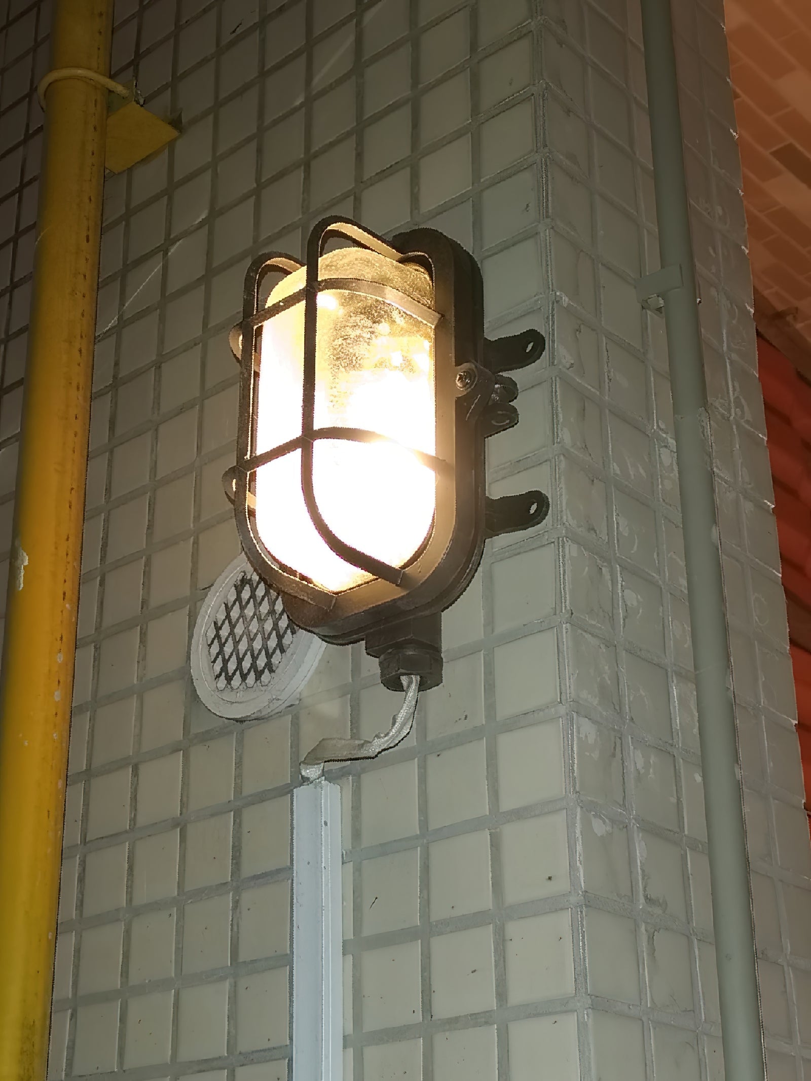 Omirara Unique Traditional Glass Wall Light - Lamp Copper