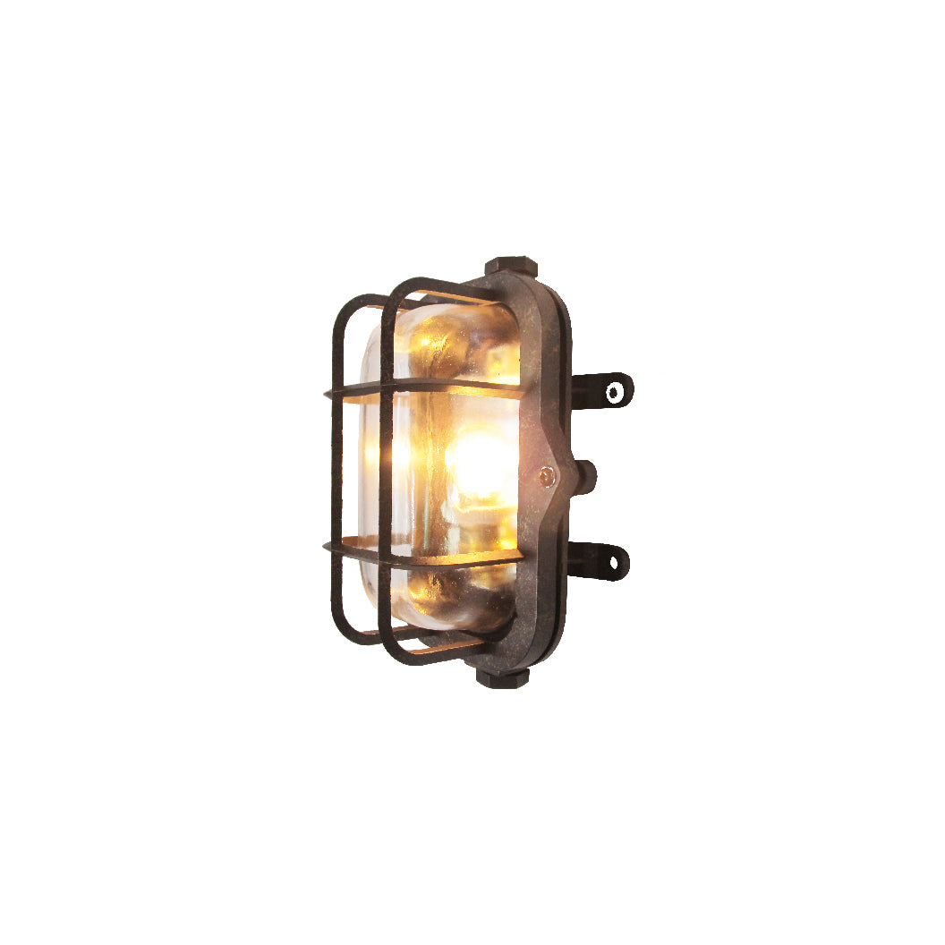 Omirara Unique Traditional Glass Wall Light - Lamp Copper