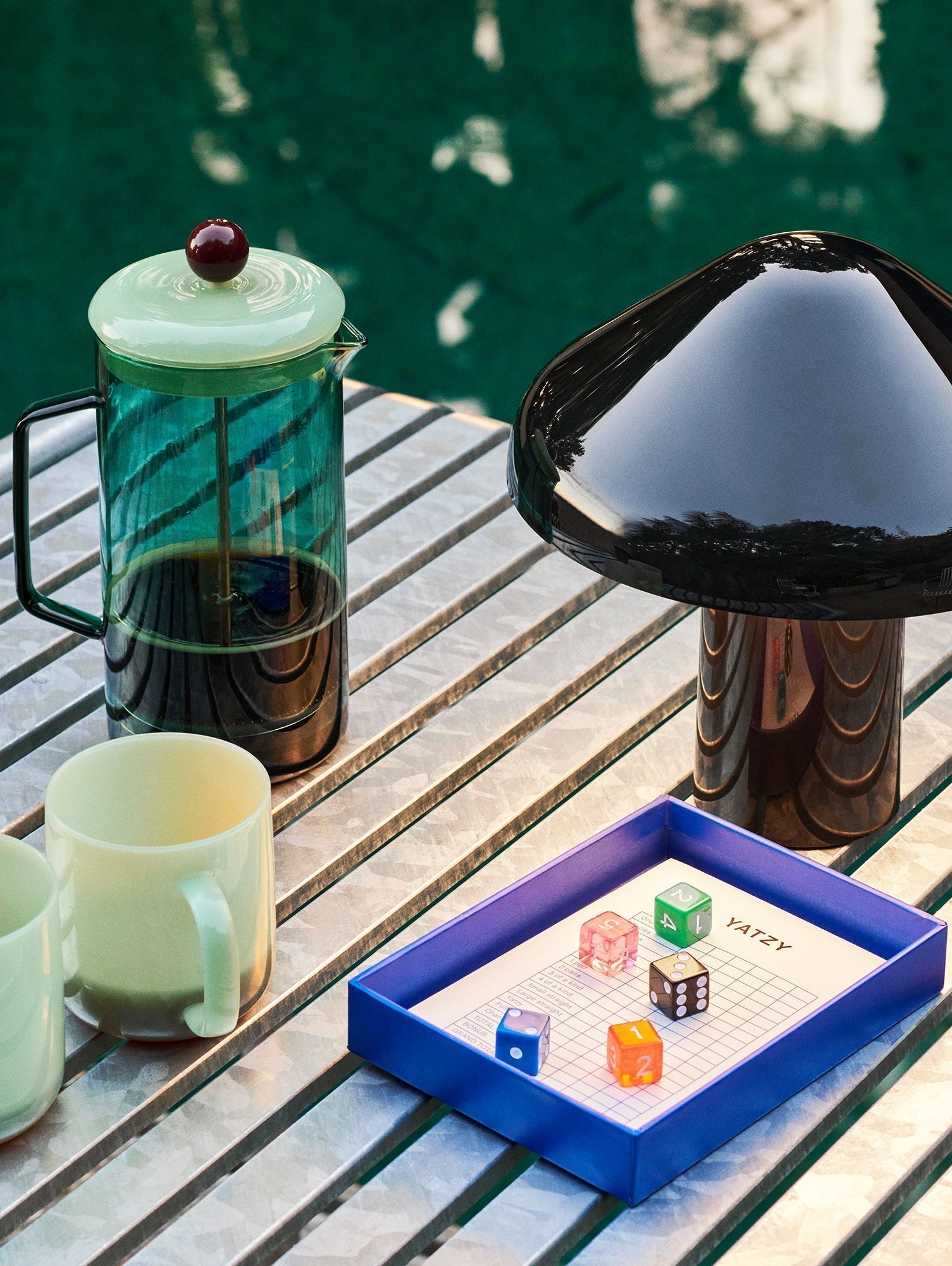 Pao Portable Table Lamp (built-in battery) - Lamp Copper