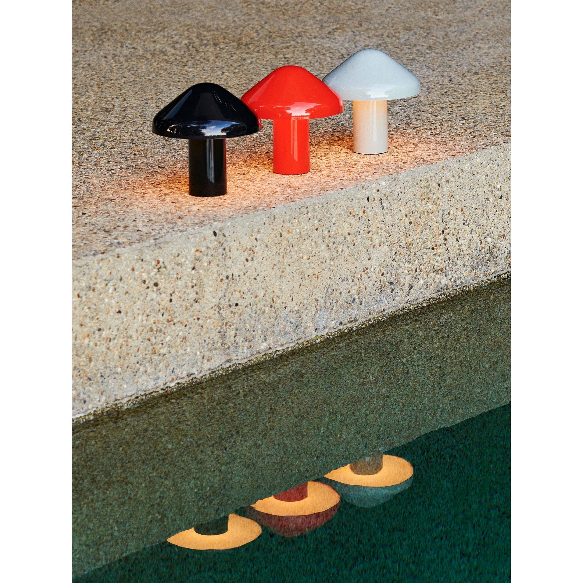 Pao Portable Table Lamp (built-in battery) - Lamp Copper