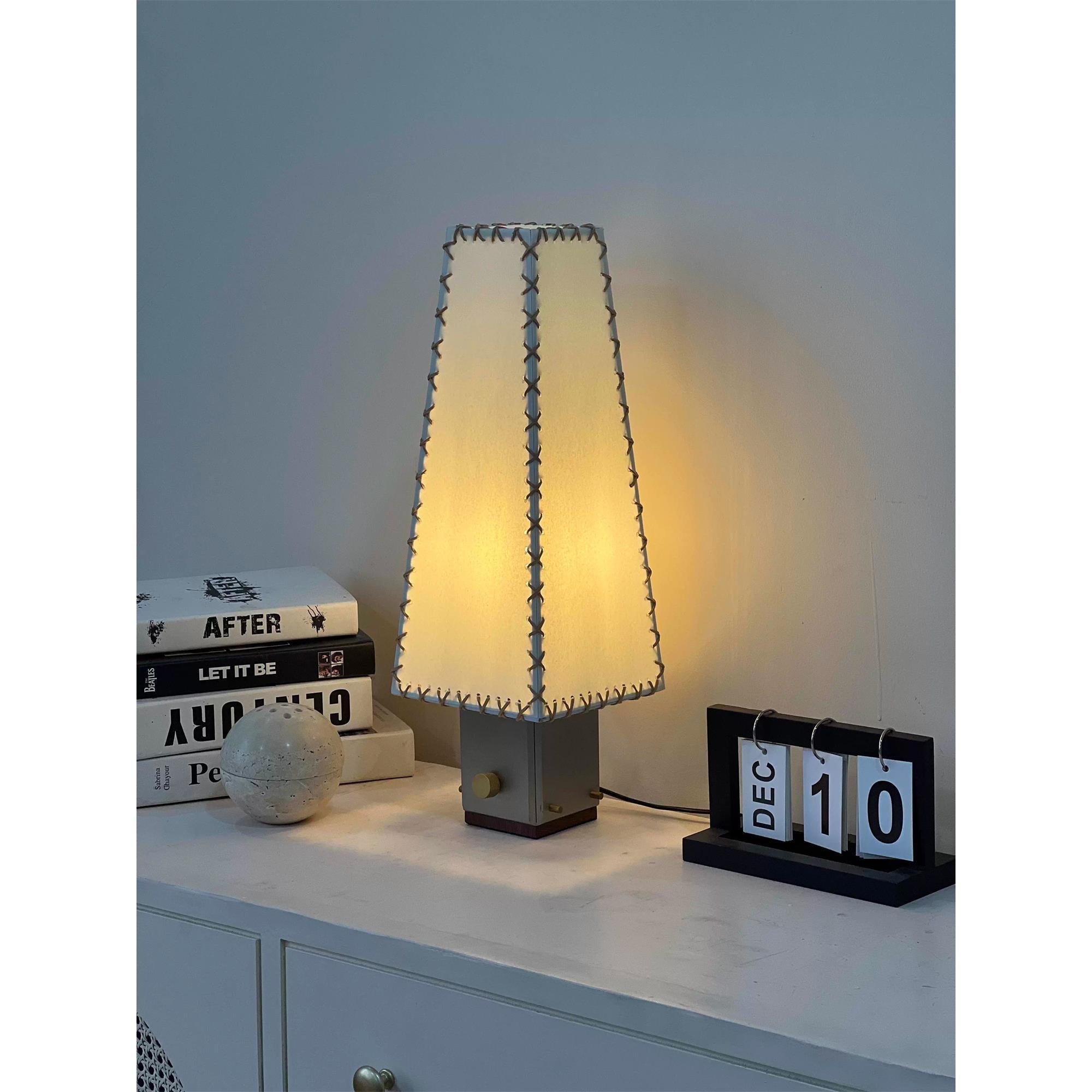 Parchment Table Lamp - Lamp Copper