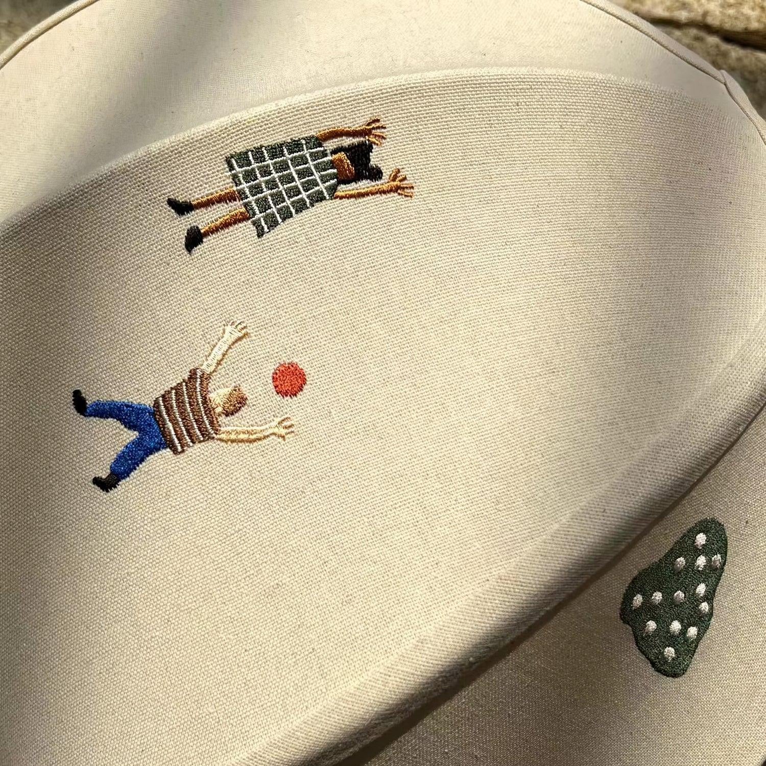 Ritta Lampada a Sospensione con Sfera di Carta e Disegno