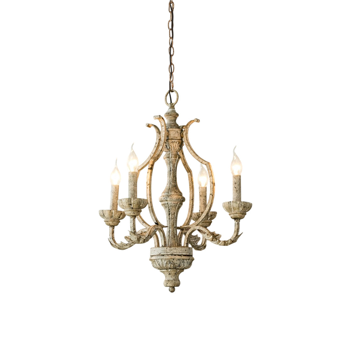 Orinira Vintage Industrial Wood Metal Pendant Lamp - Lamp Copper