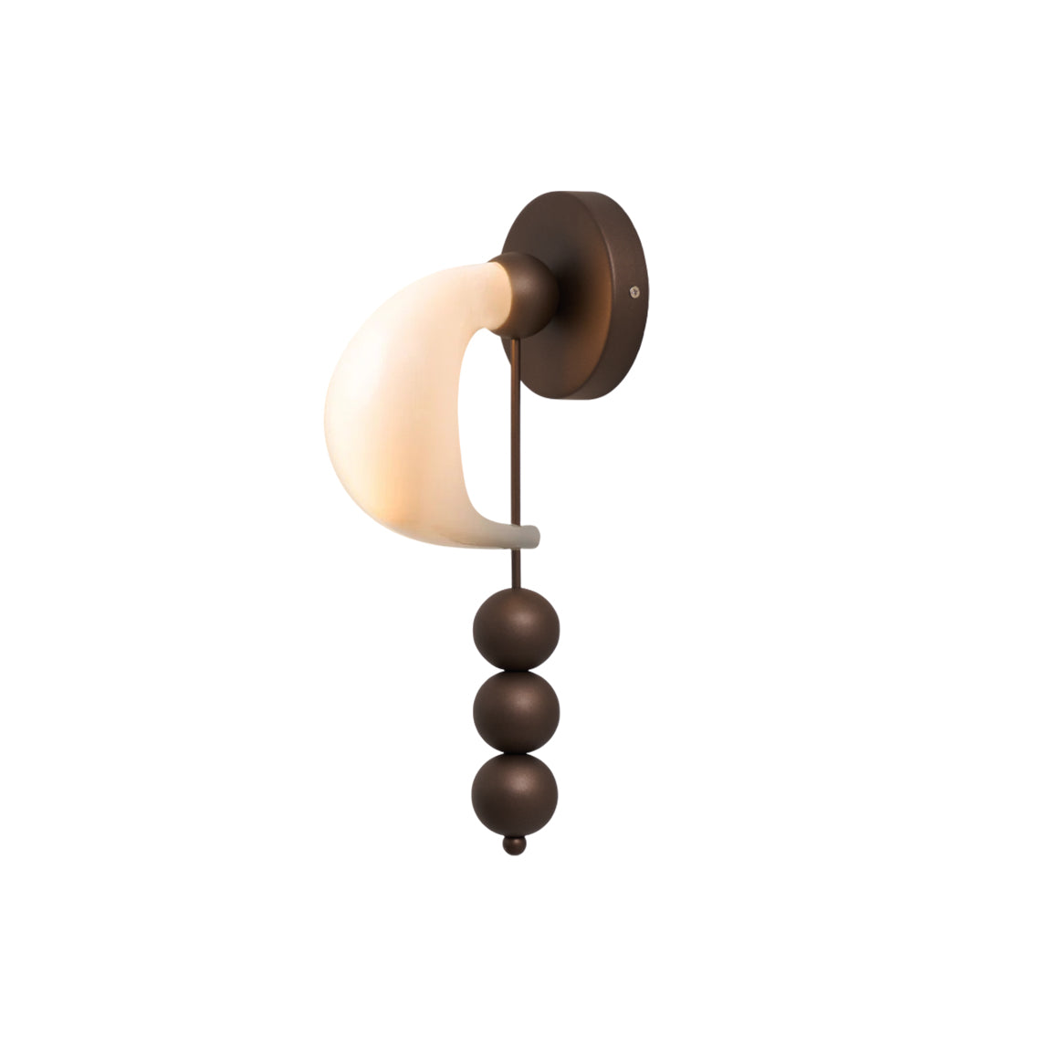 Vesilara Creativity Modern Minimalist Glass Wall Lamp - Lamp Copper