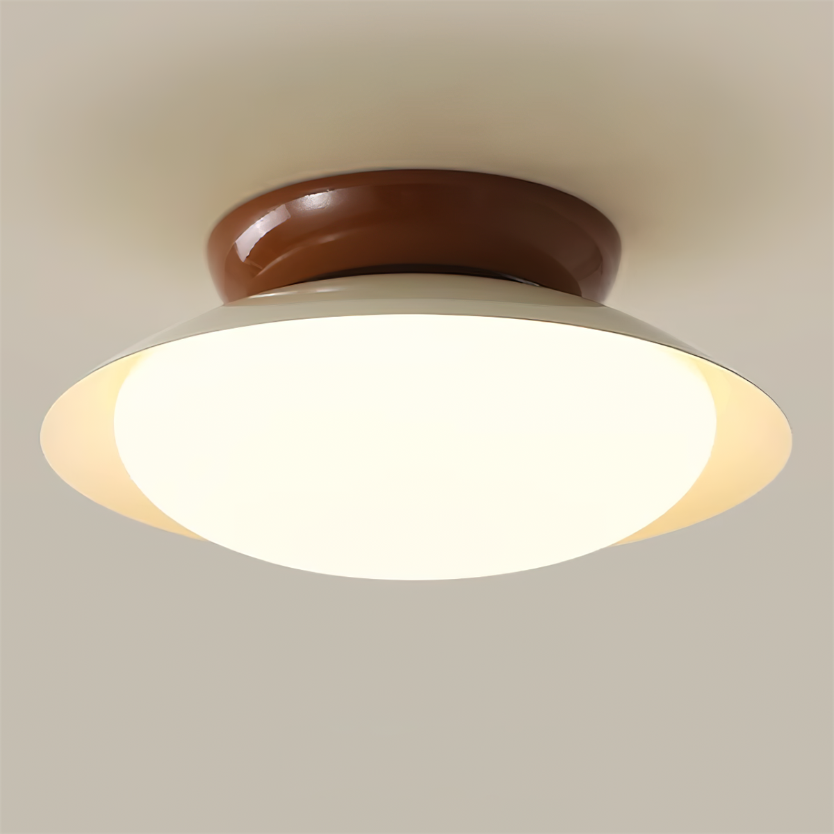 Aria Lampada da Soffitto LED a Forma di Ciotola Vintage