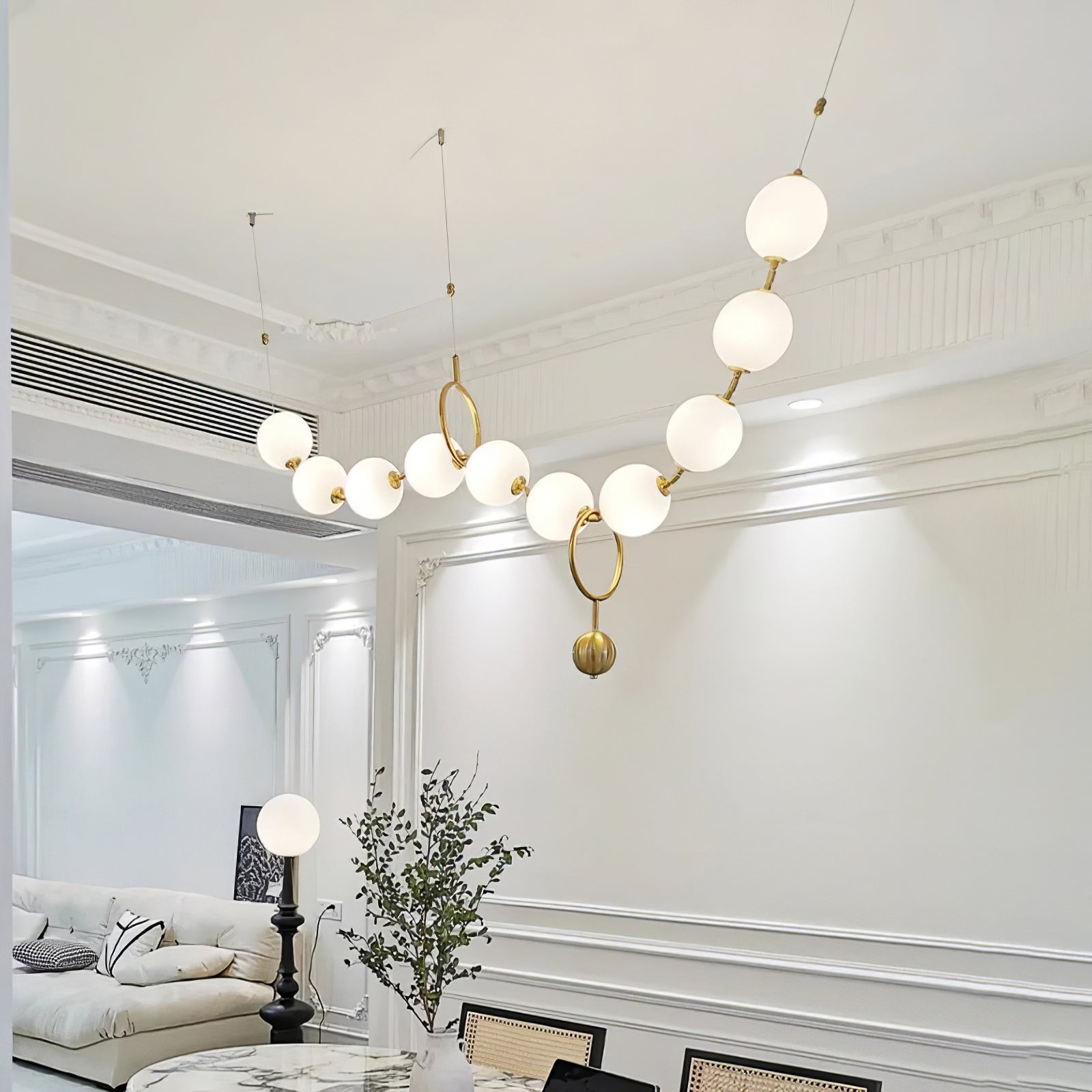 Necklace LED Pendant Lamp - Blowlighting
