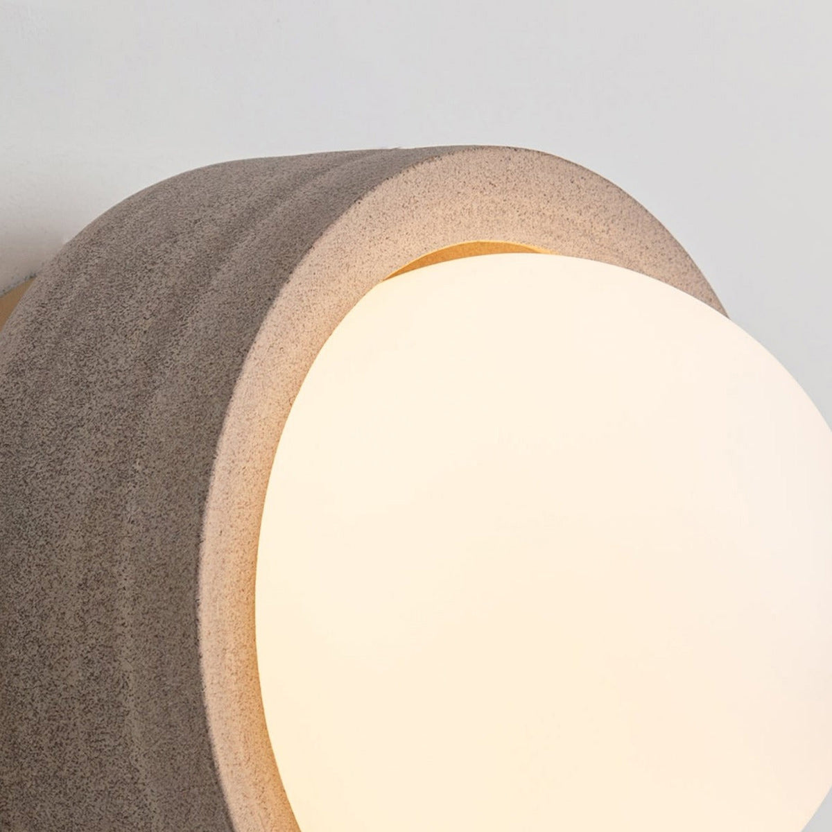 Carinor Modern Minimalist Travertine Metal Wall Lamp - Lamp Copper