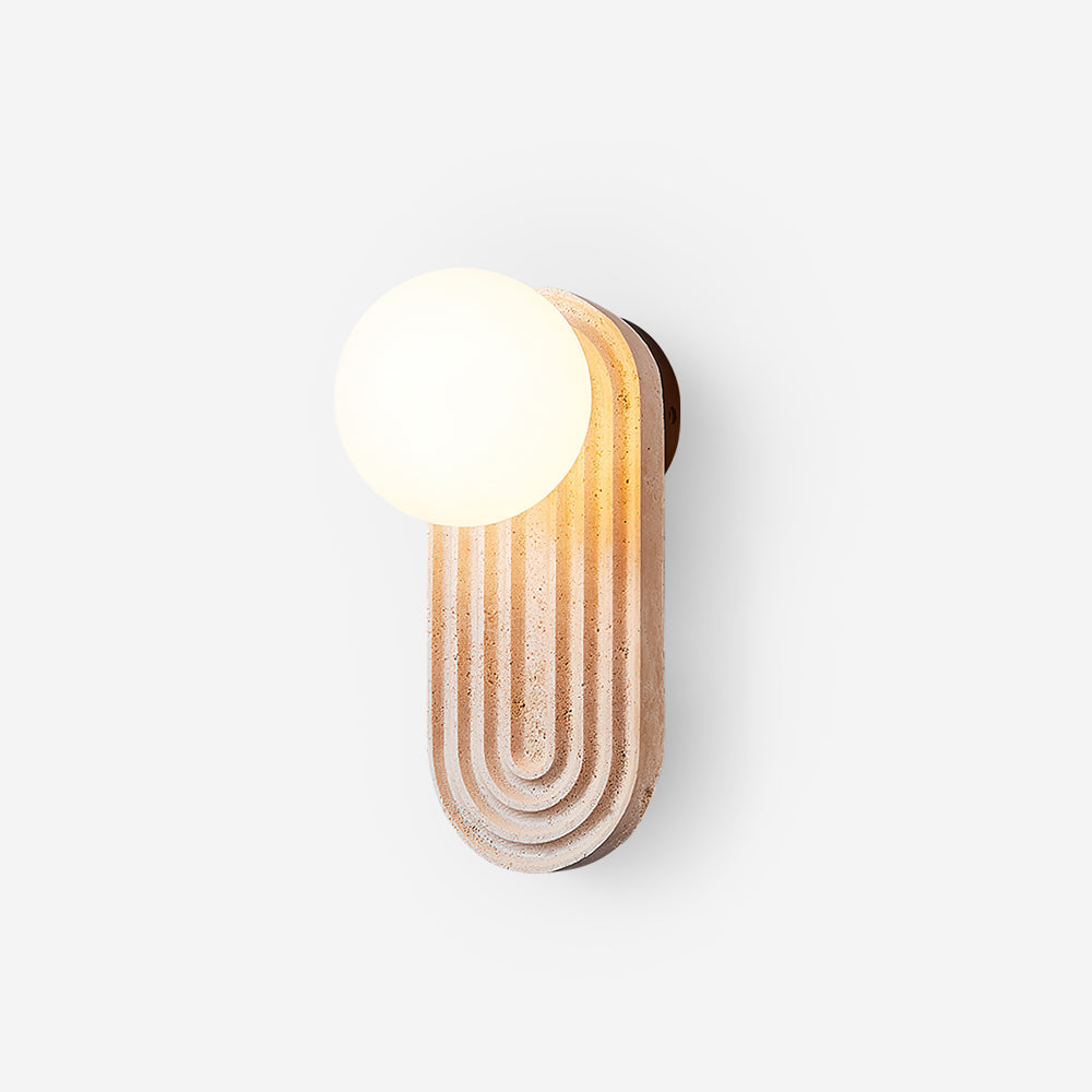 Pebivo Travertine Wall Lamp - Letslighting
