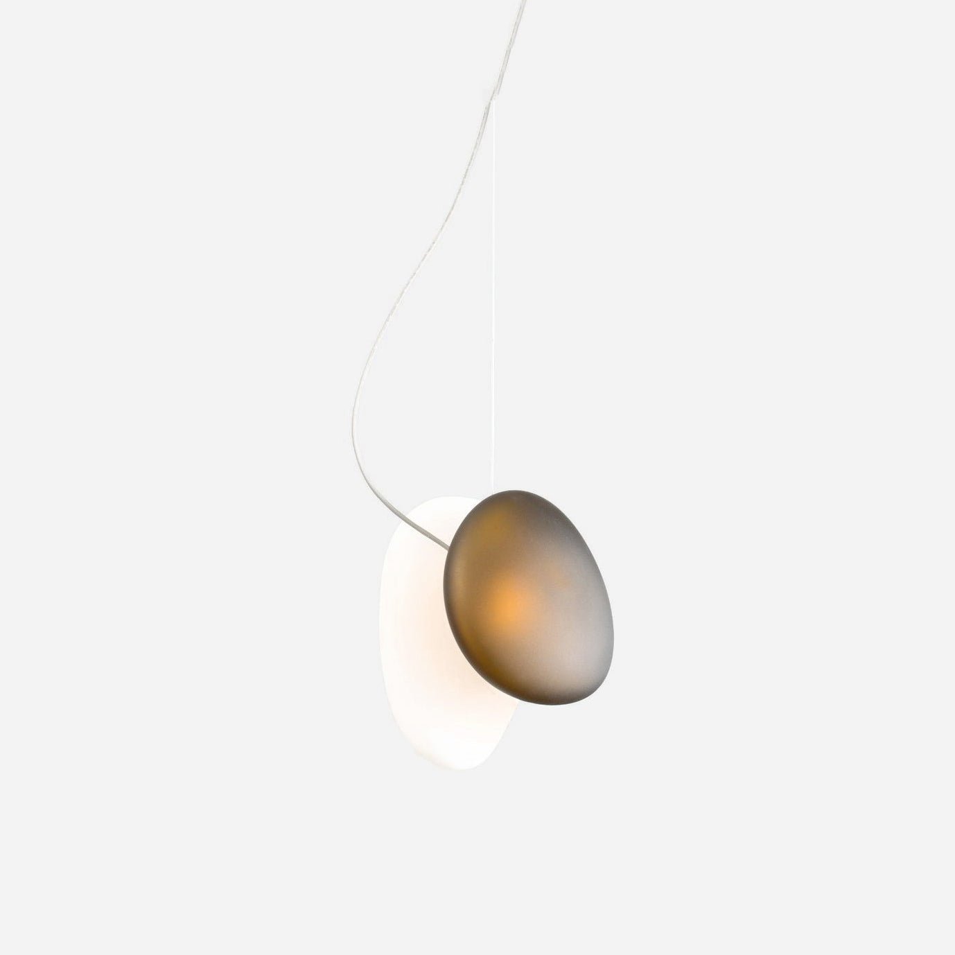 Translucent Frosted Glass Pendant Light - Blowlighting