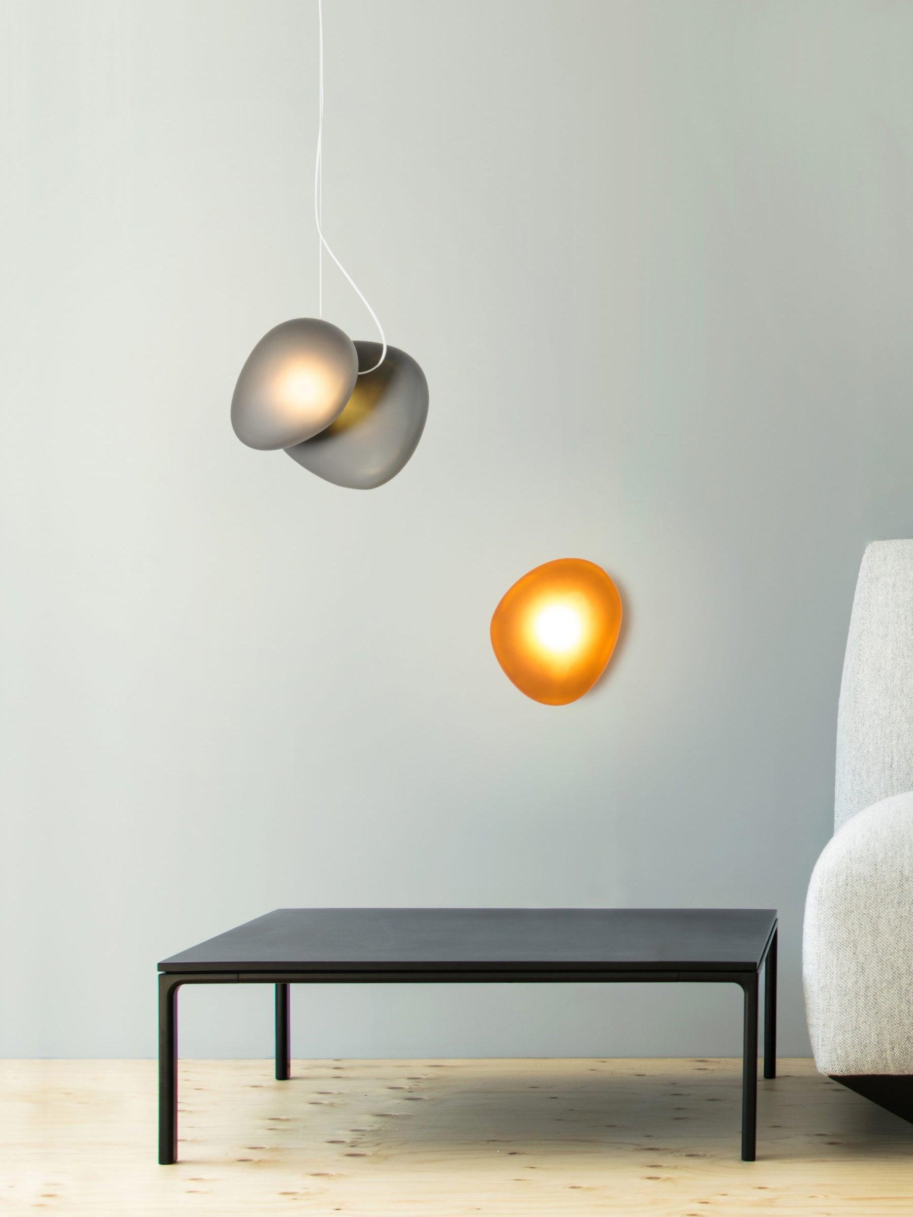 Translucent Frosted Glass Pendant Light - Blowlighting