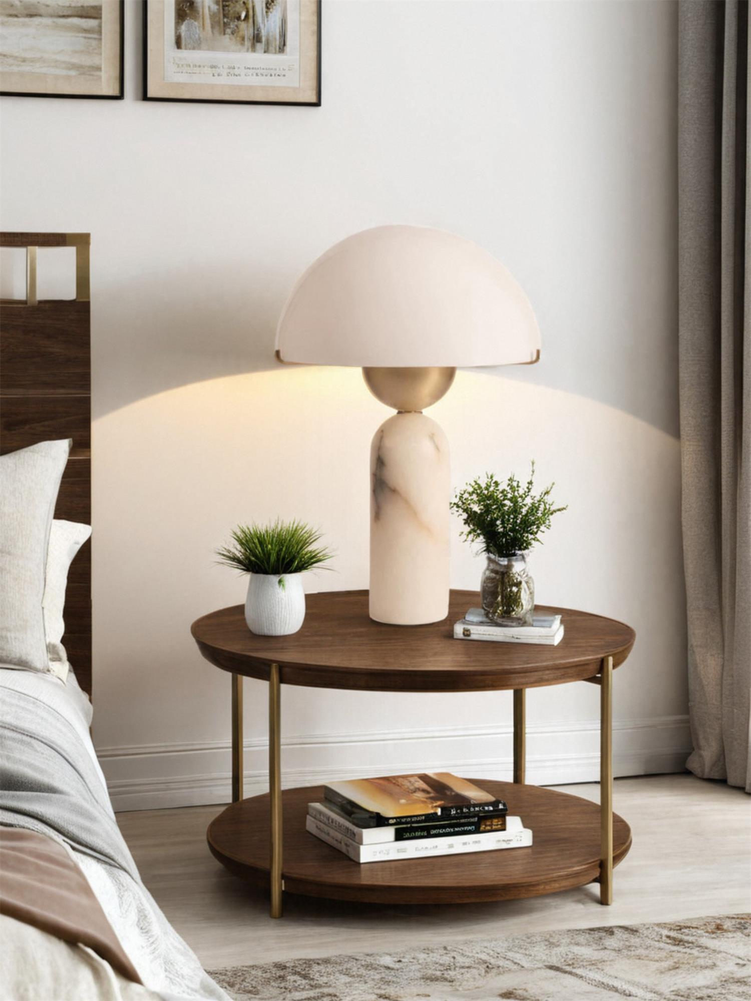 Peono Table Lamp - Lamp Copper