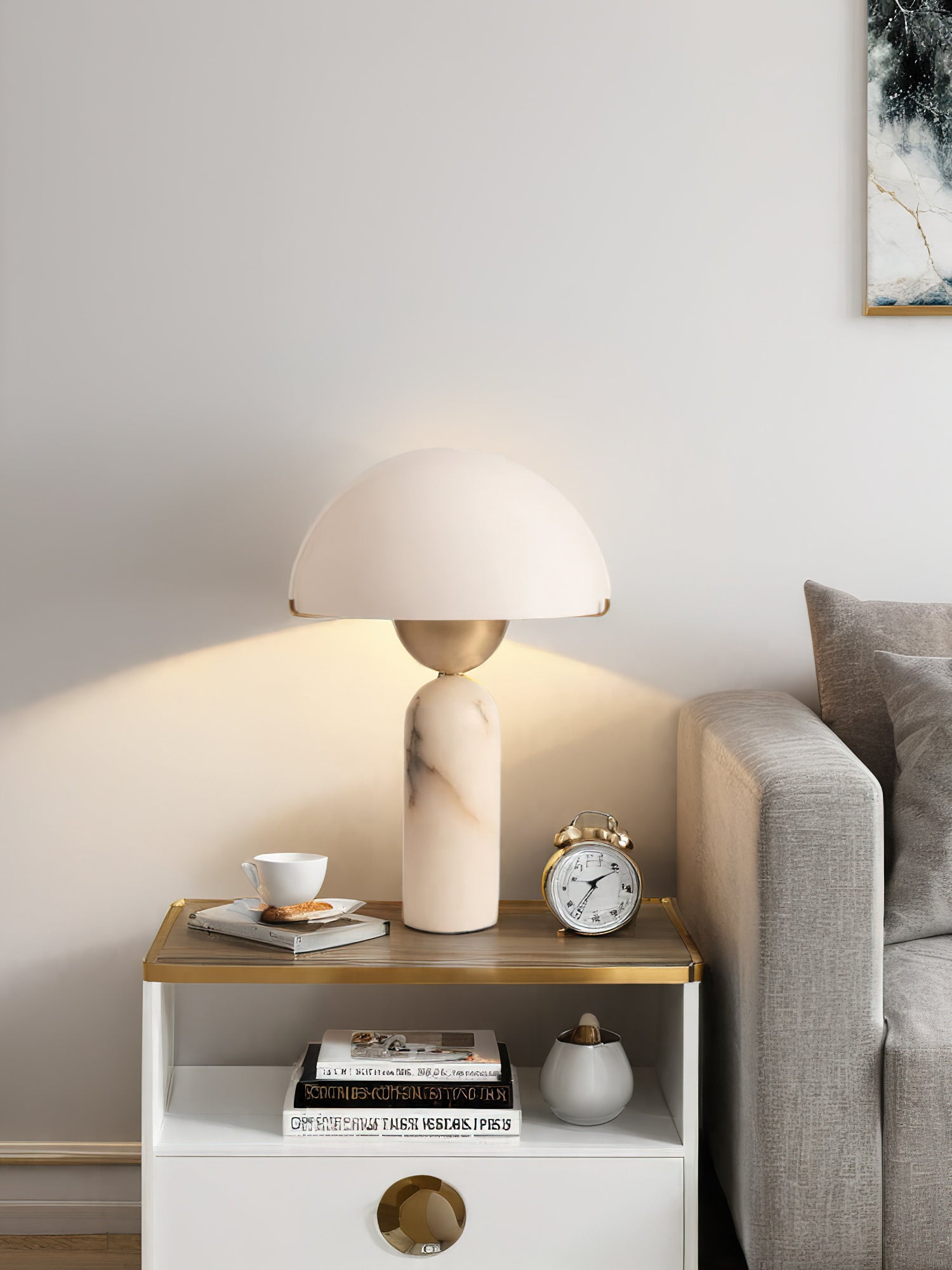 Peono Table Lamp - Lamp Copper