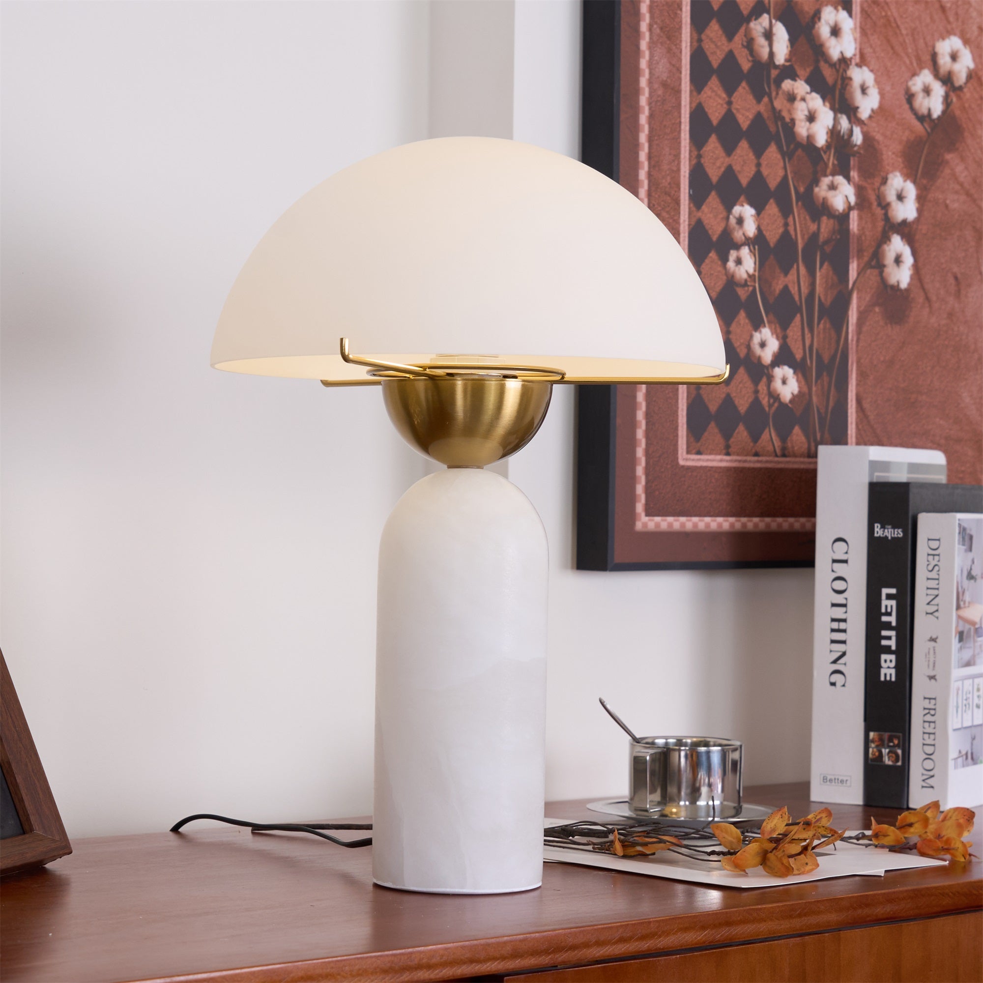 Peono Table Lamp - Lamp Copper
