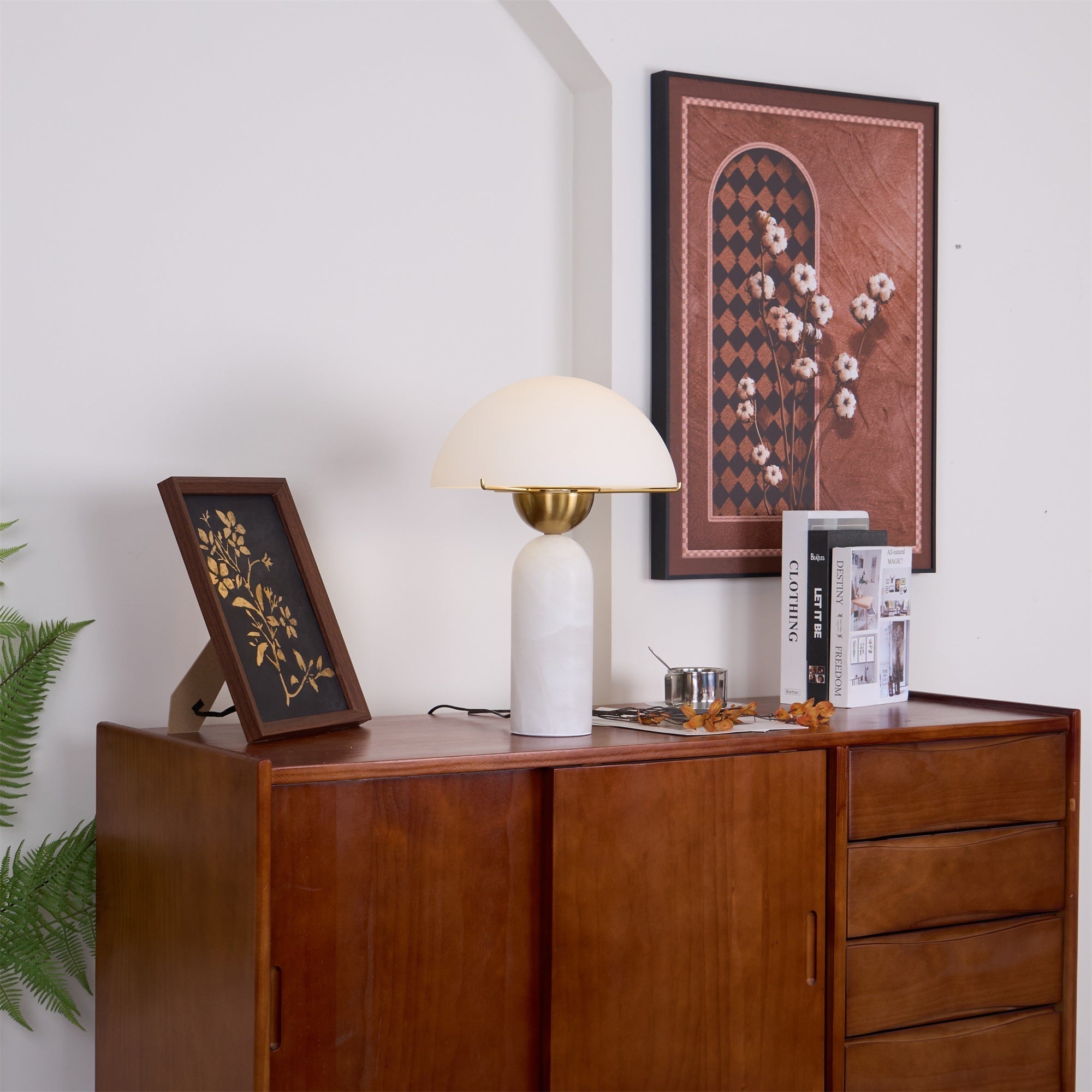 Peono Table Lamp - Lamp Copper