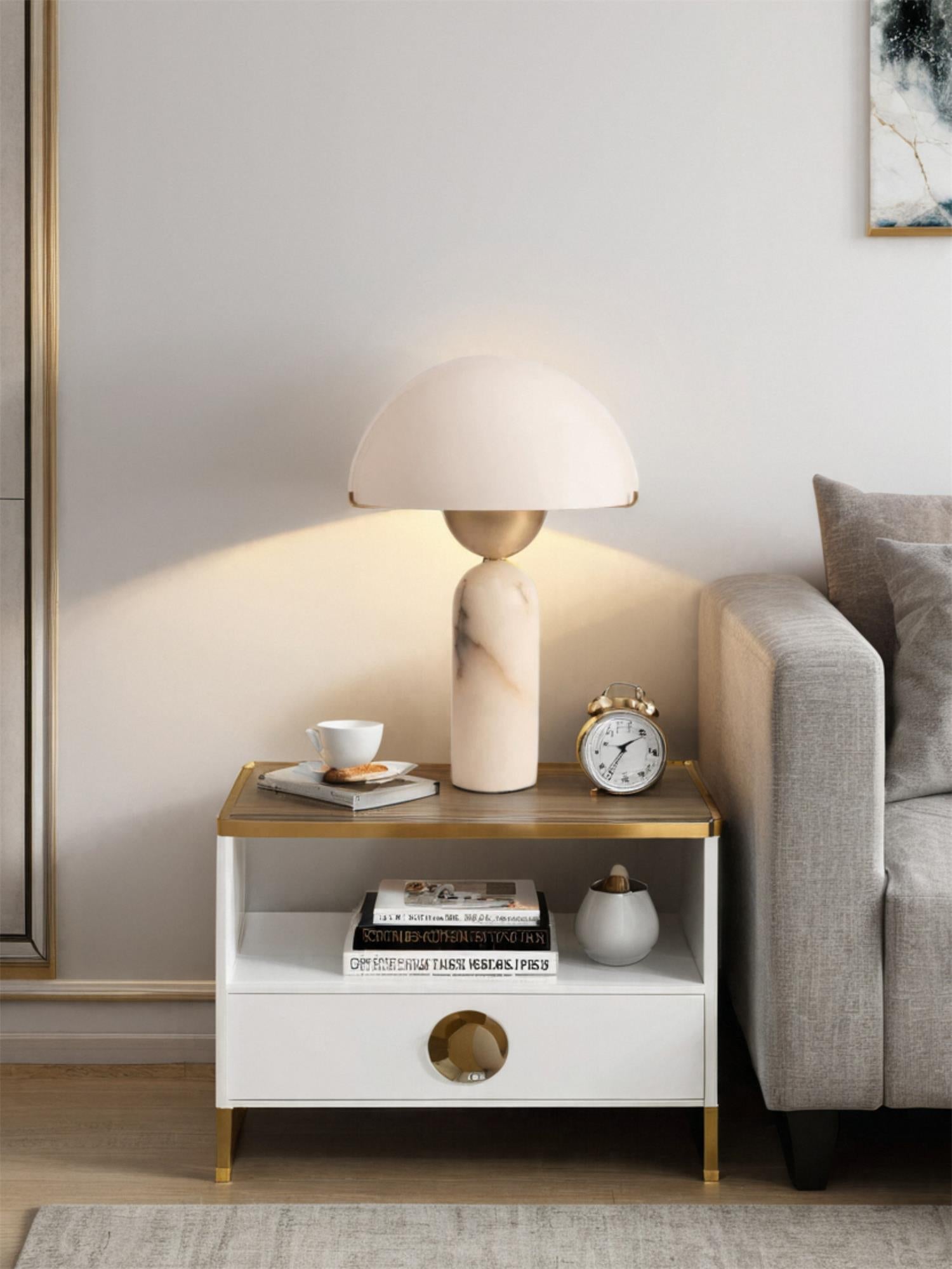 Peono Table Lamp - Lamp Copper