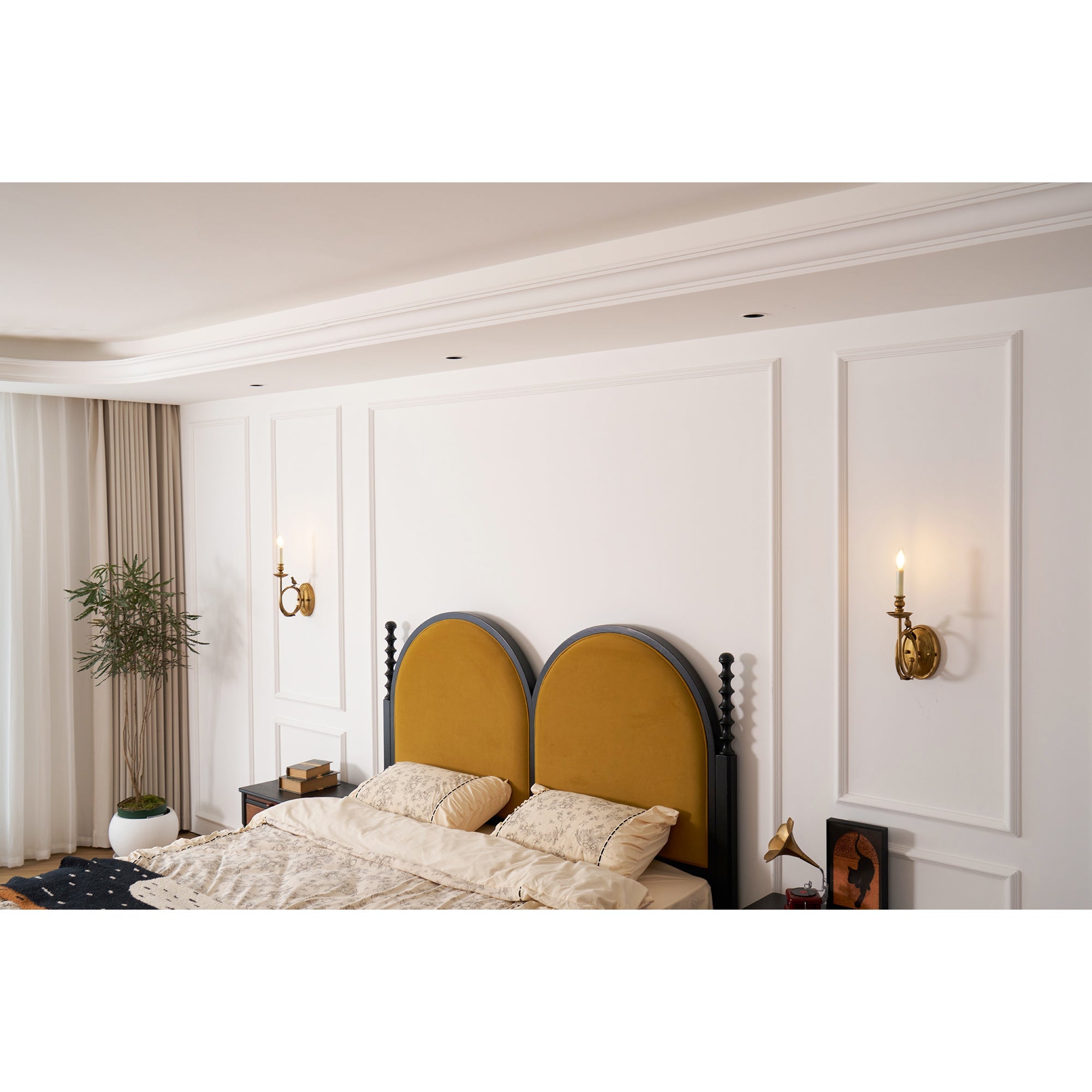 Utheara Vintage Industrial Bird Metal Sconce Wall Lamp - Lamp Copper